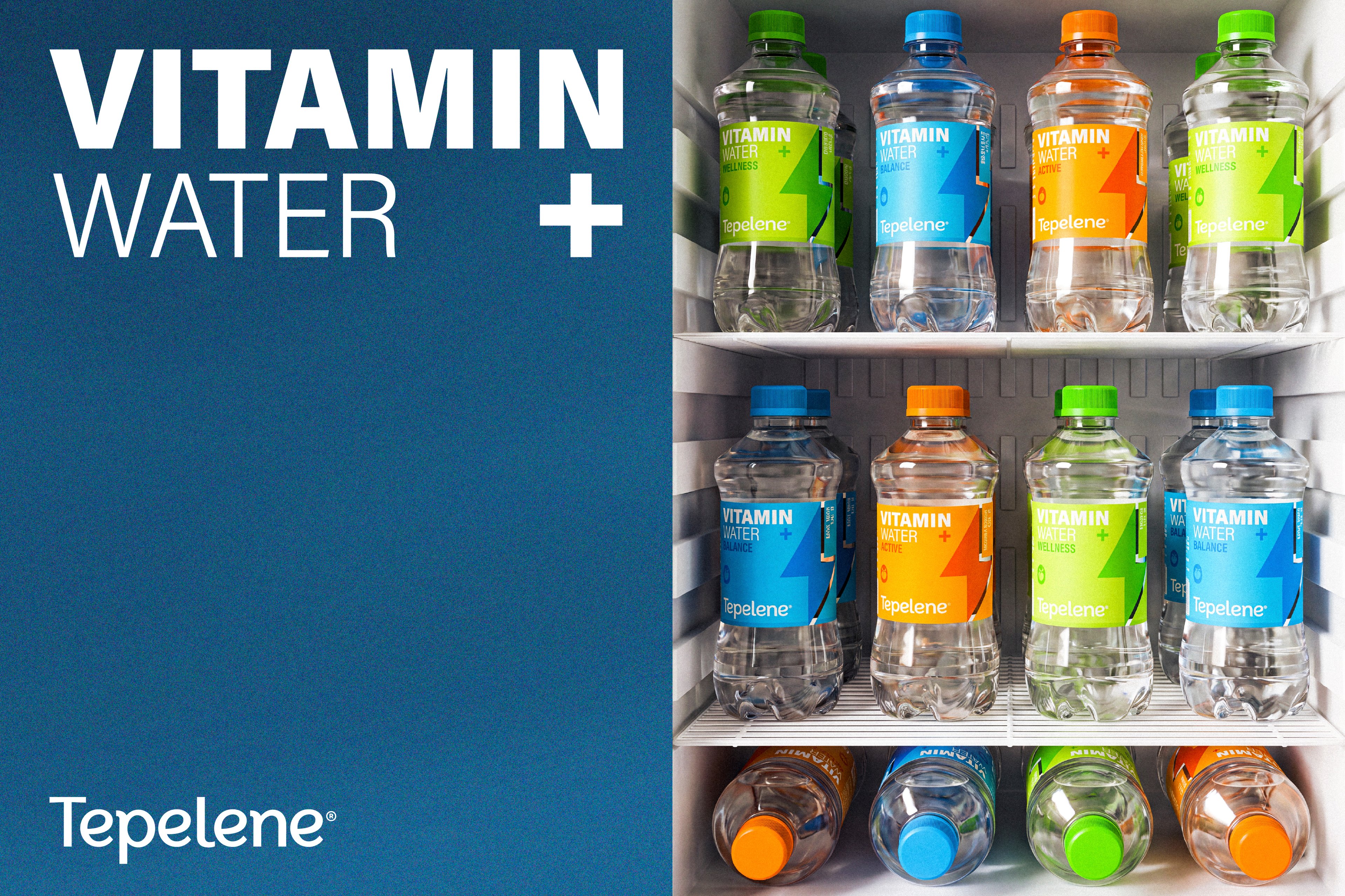 Tepelene® packaging design — Just Vitamins, Full Stop | BoldCrest