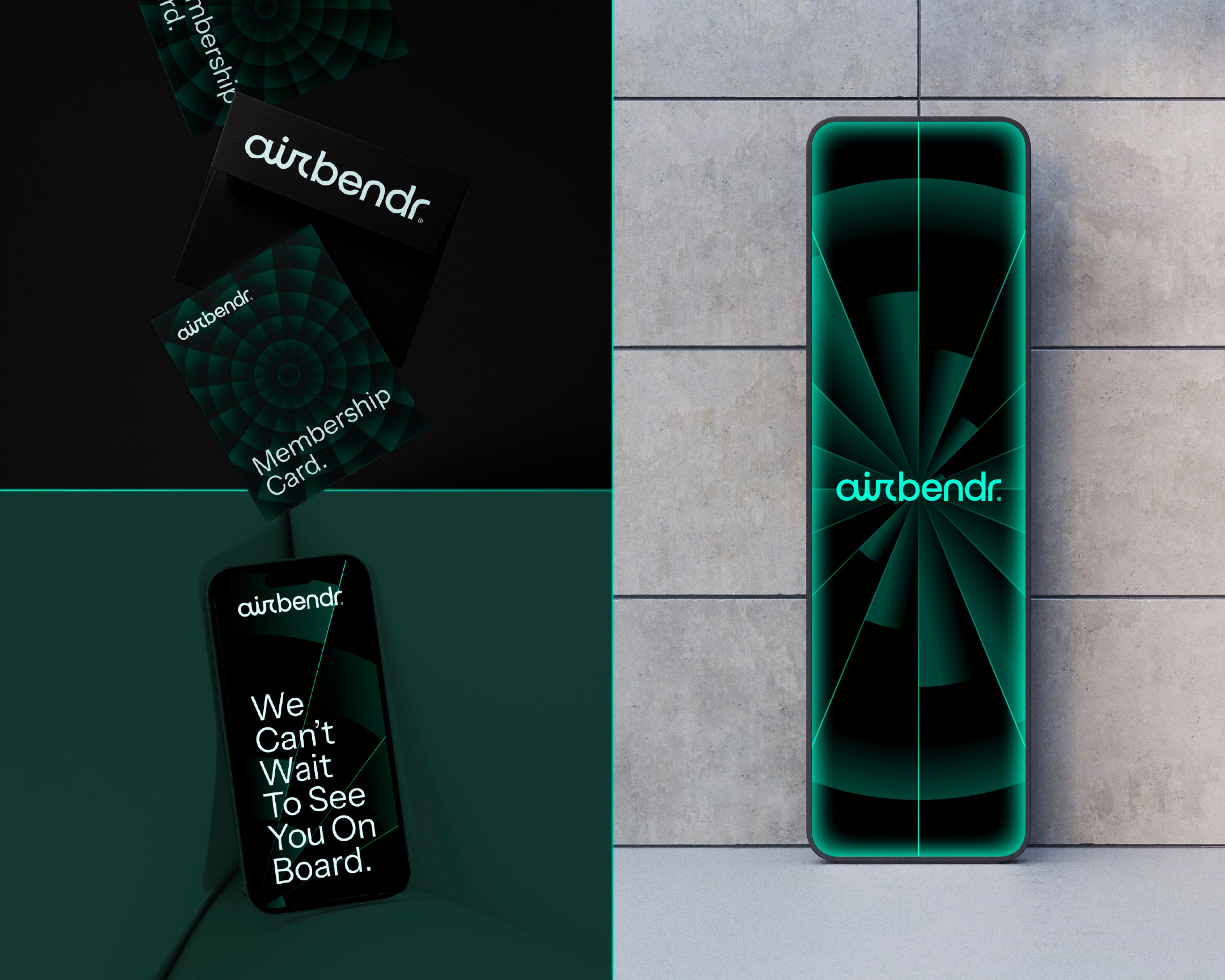 airbendr® brand identity — Airflow Takes Shape | BoldCrest