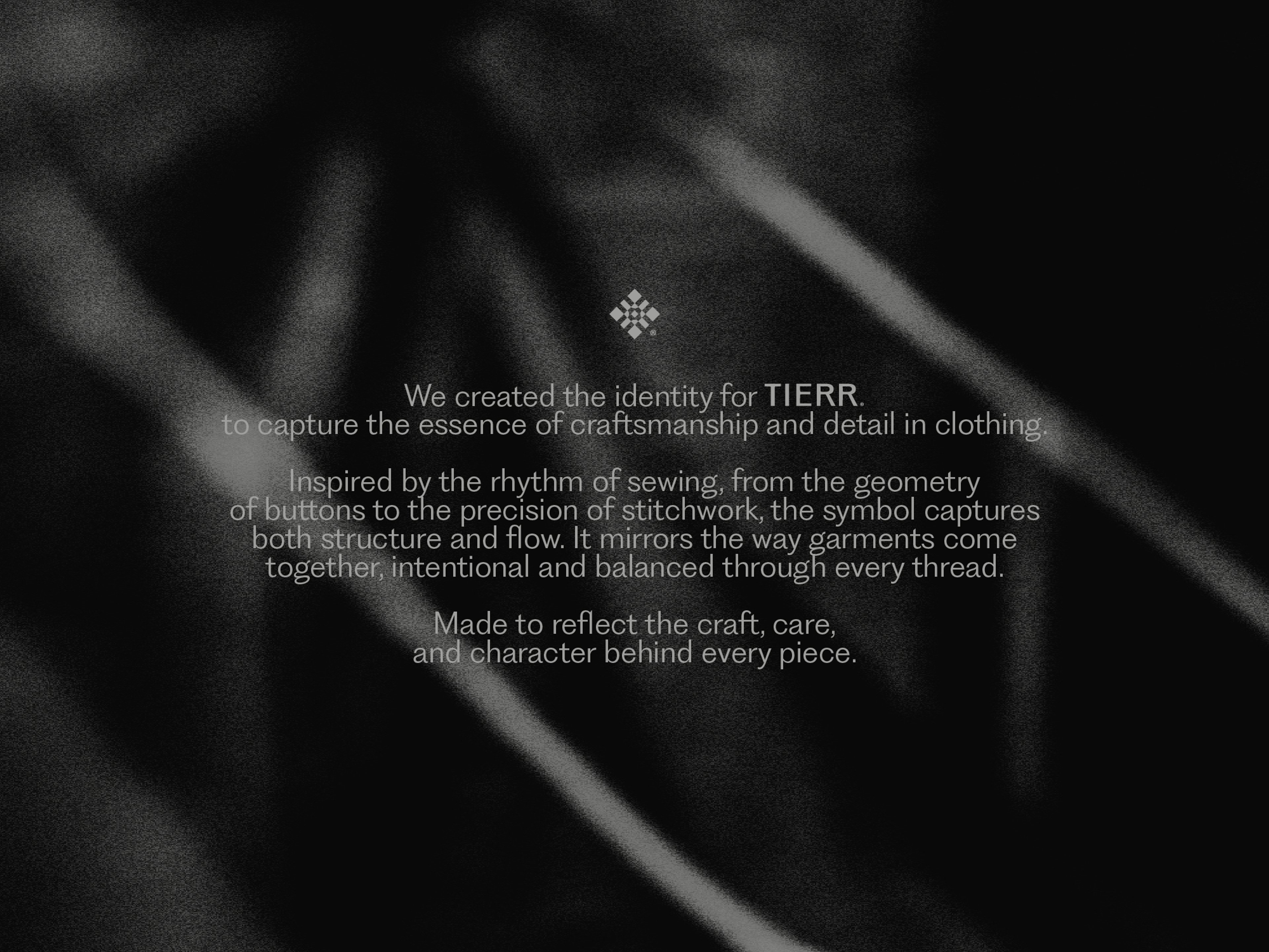 Tierr®, Tierr® | Thread of Detail, Branding · BoldCrest
