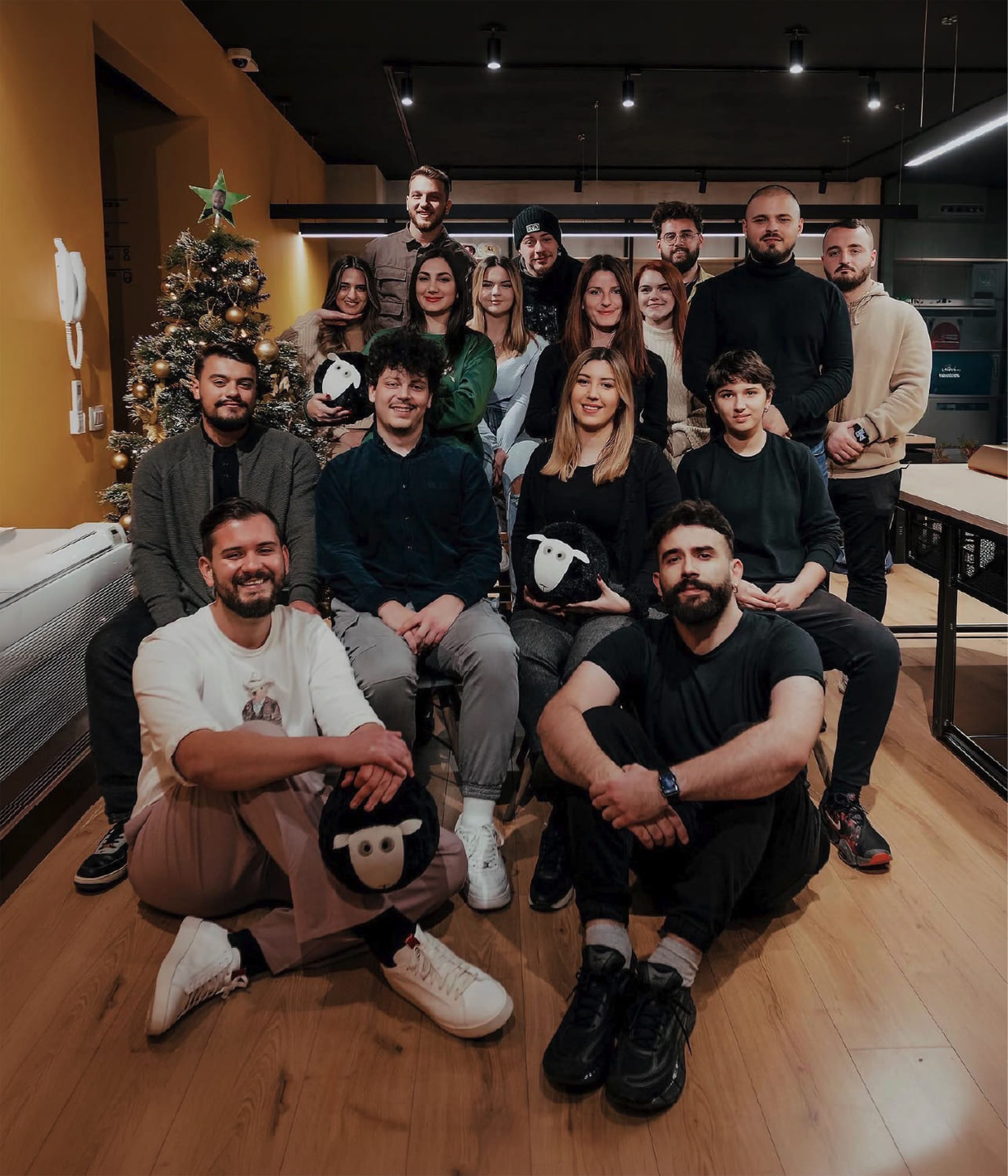 BoldCrest team photo — creative agency in Albania