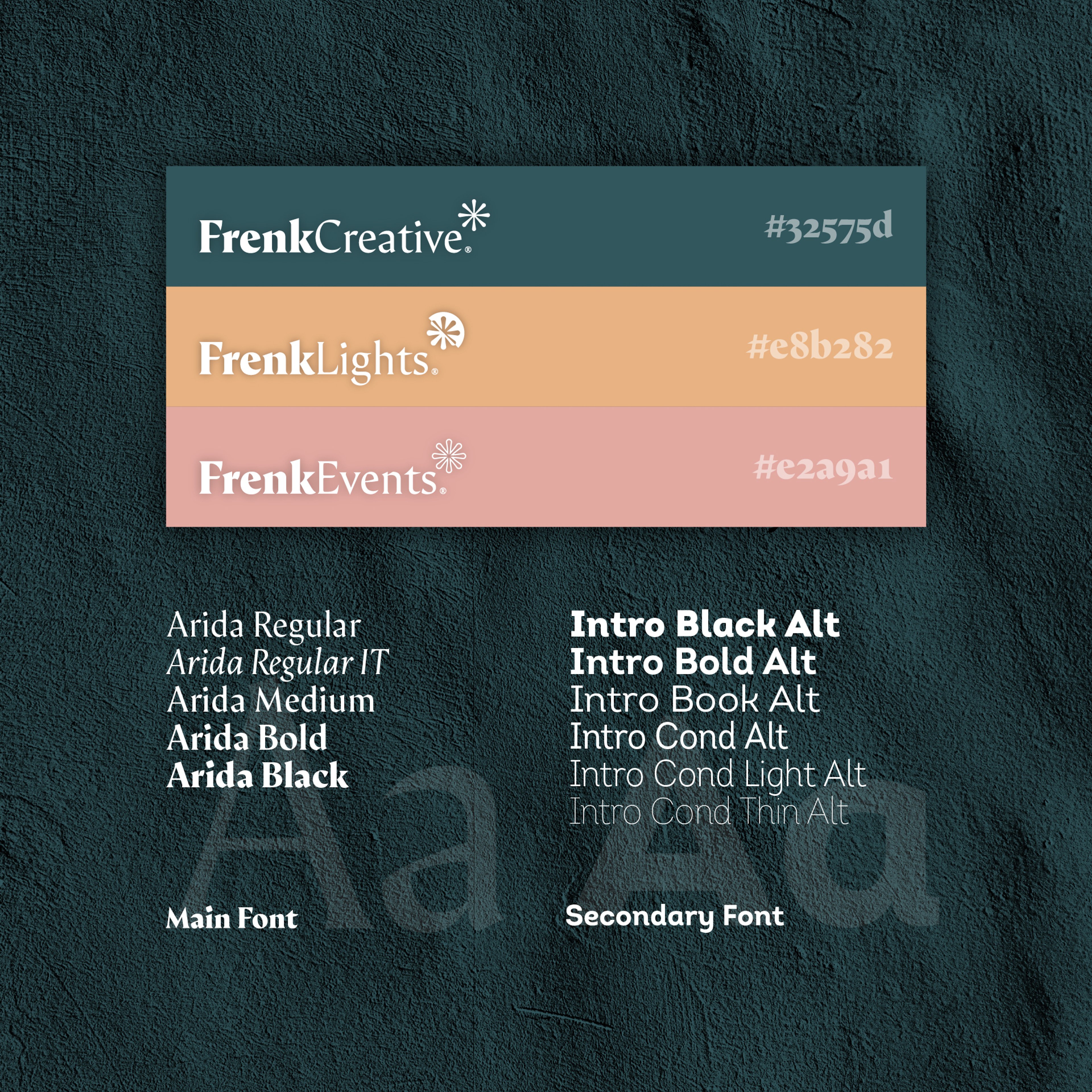 FrenkCreative logo design — Lighting Up Events | BoldCrest