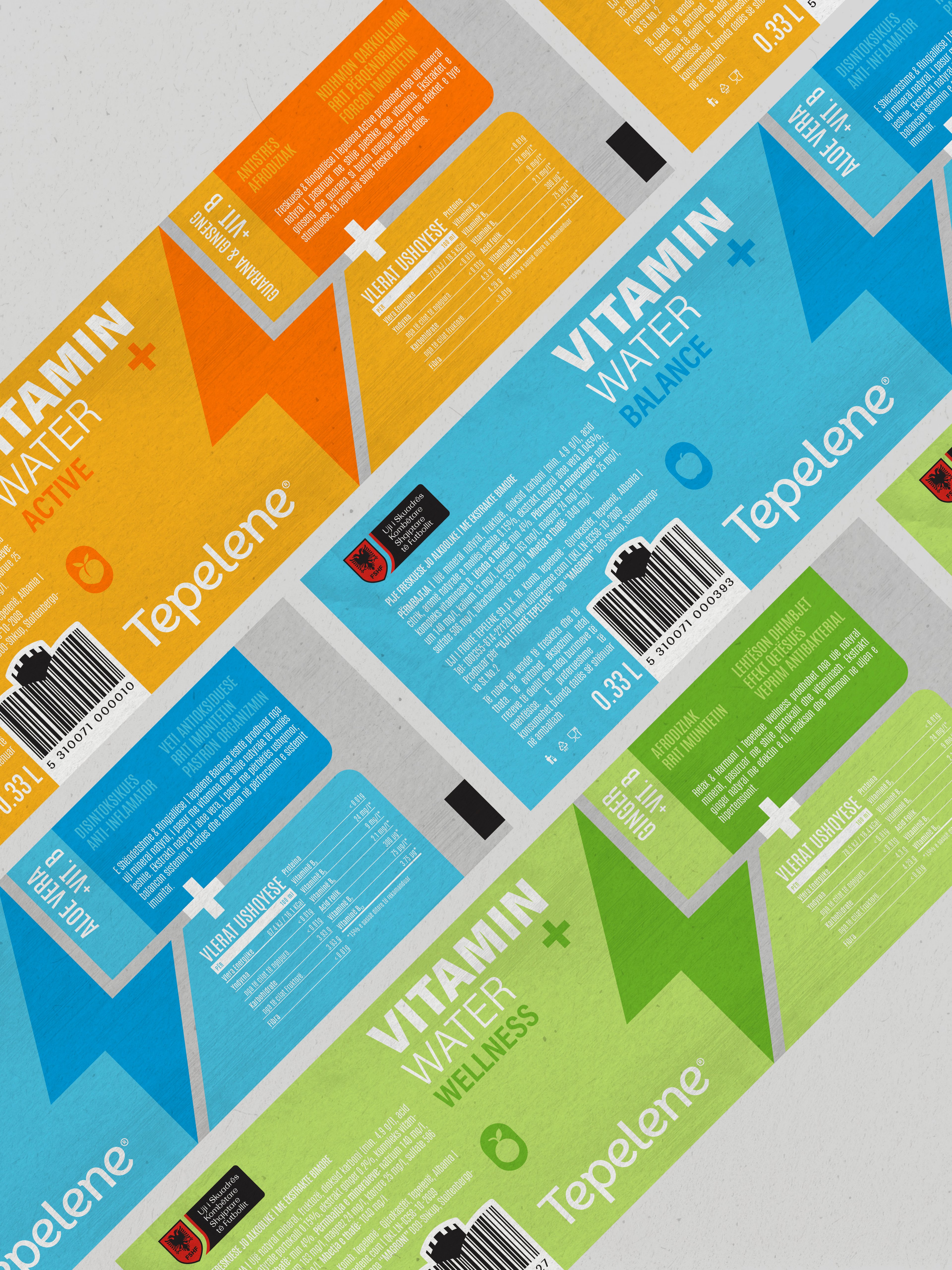Tepelene® key visual — Just Vitamins, Full Stop | BoldCrest