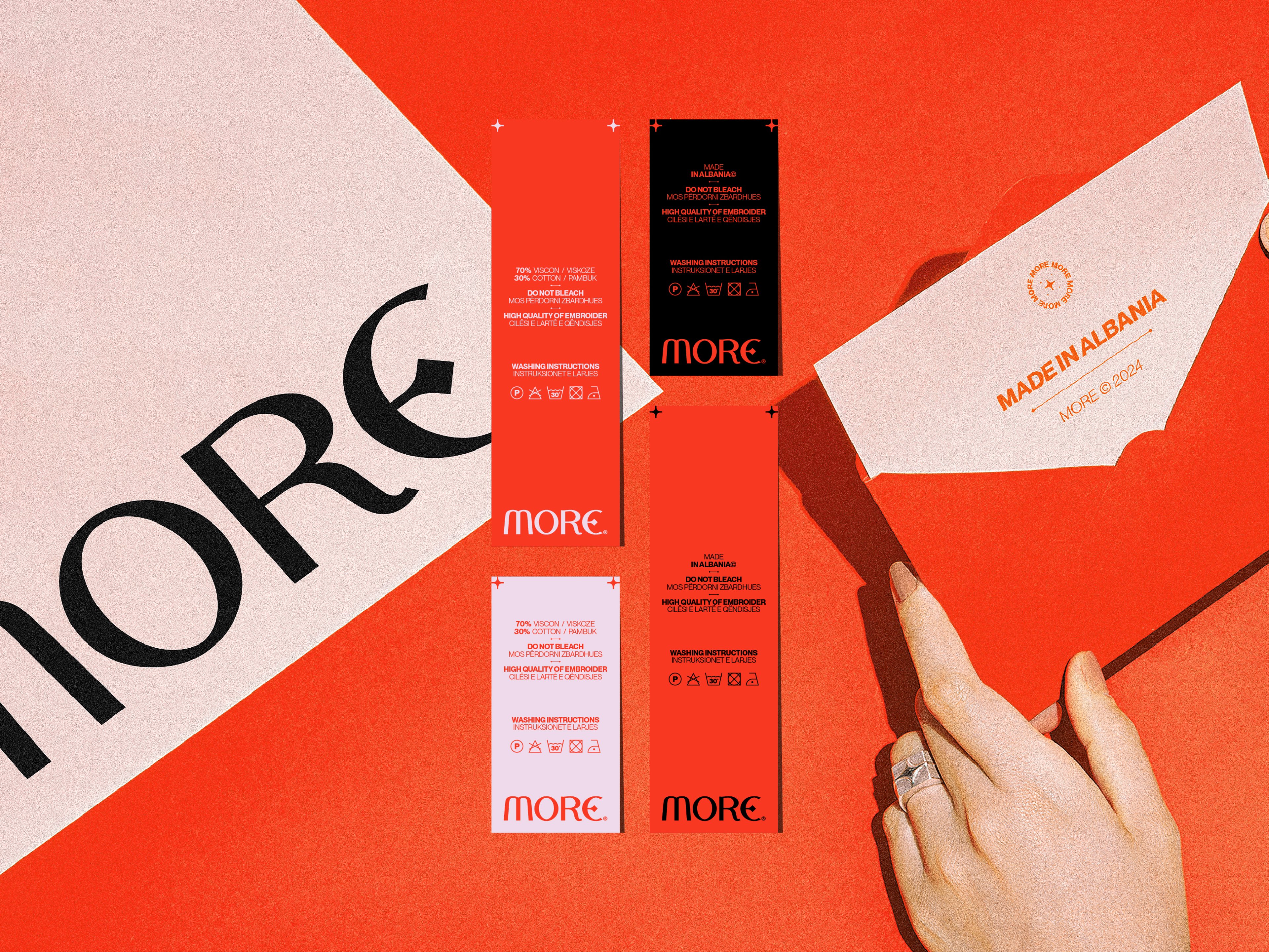 MORЄ® visual identity — Brand with the Devil | BoldCrest