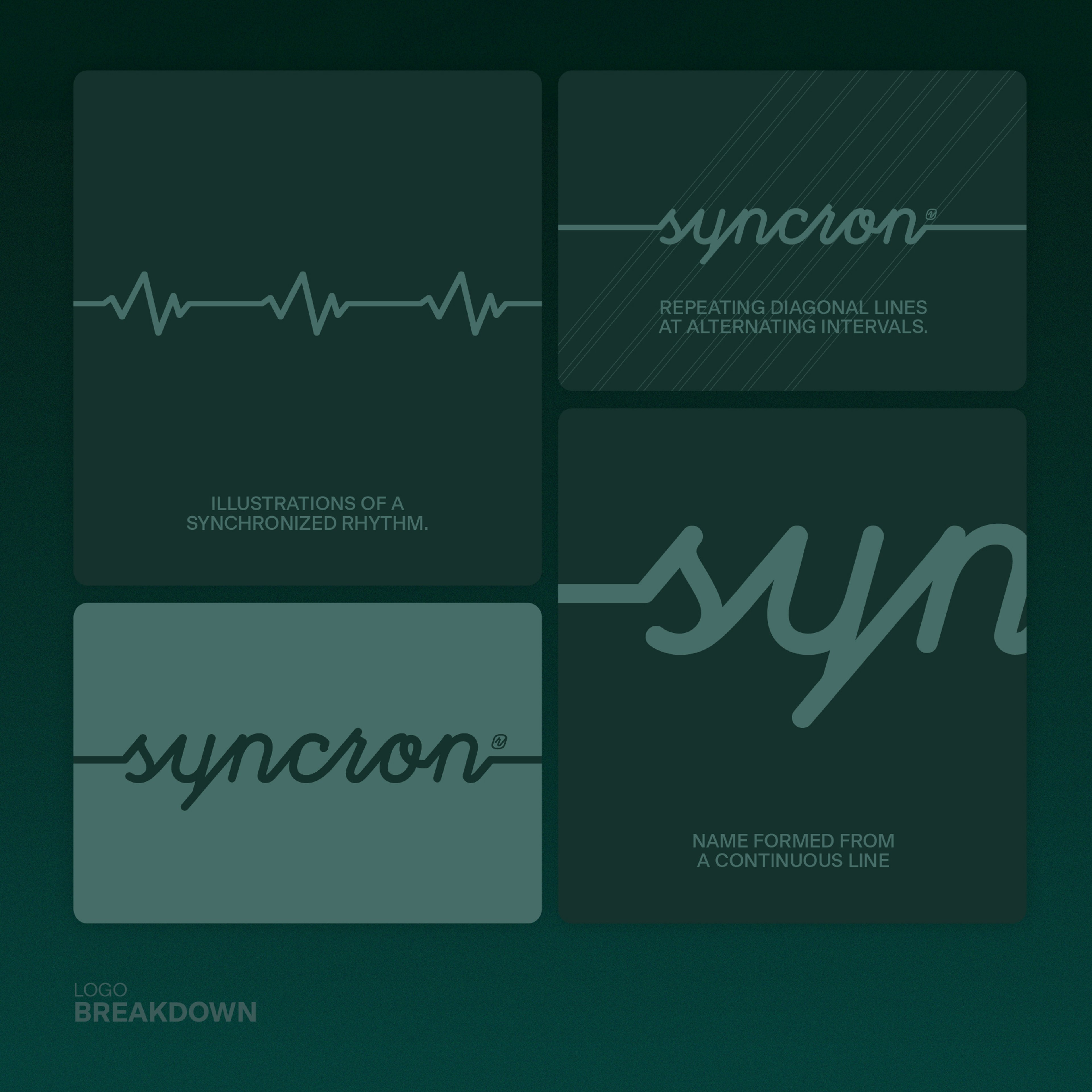 Syncron brand identity — Properties in Sync | BoldCrest