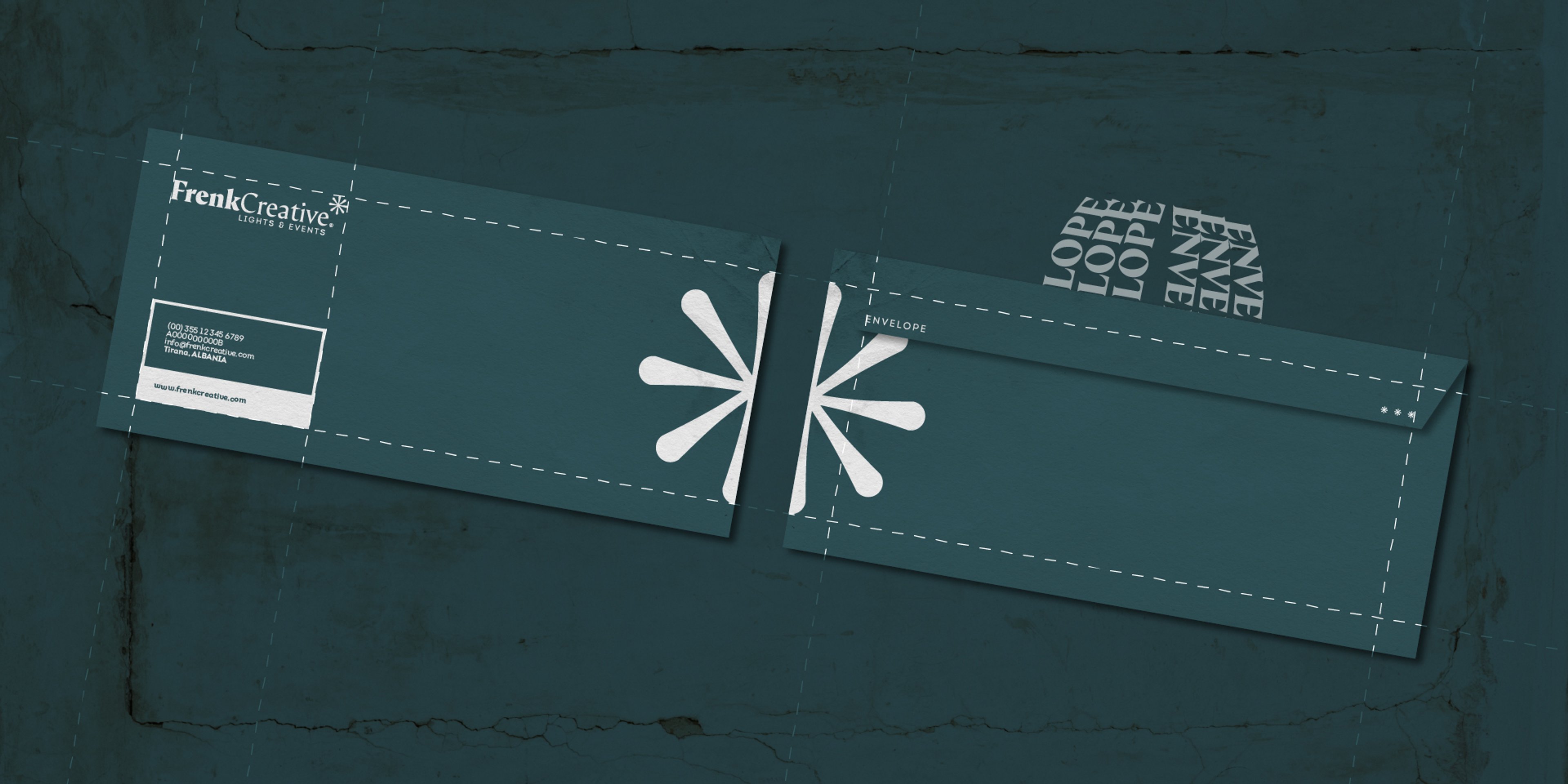 FrenkCreative typography and color — Lighting Up Events | BoldCrest