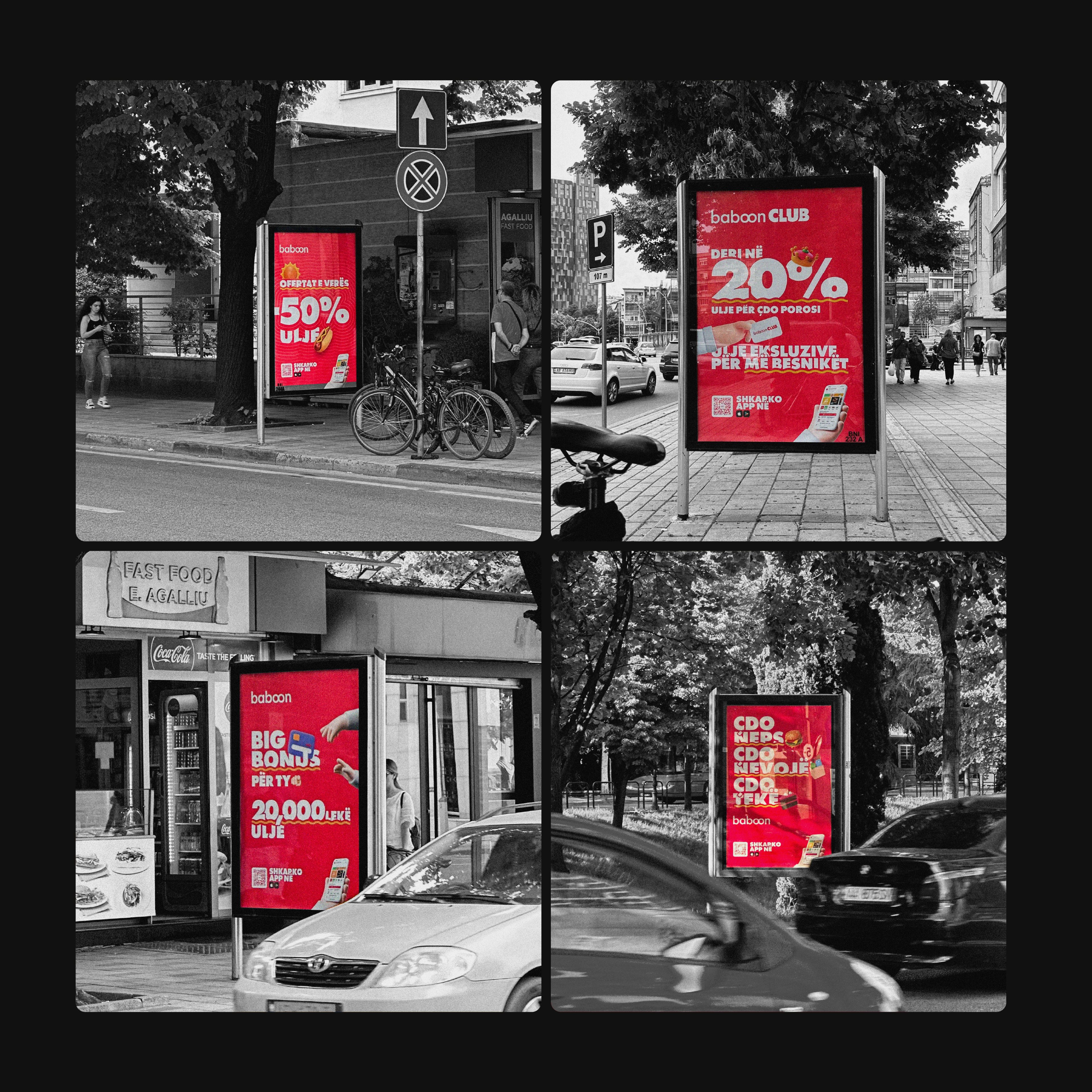 Baboon creative advertising — Paint the Town Red | BoldCrest