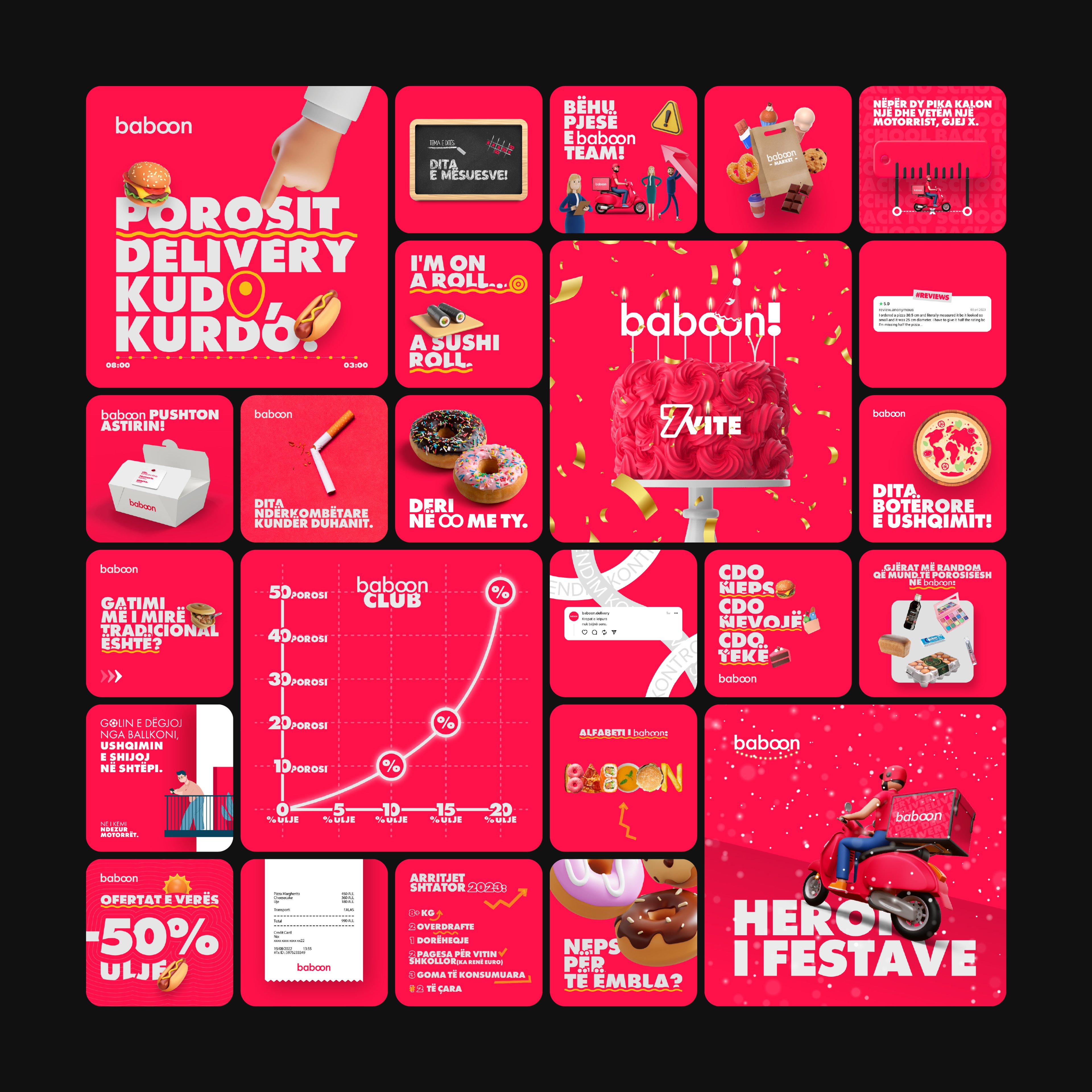 Baboon social campaign visual — Campaigns That Deliver | BoldCrest