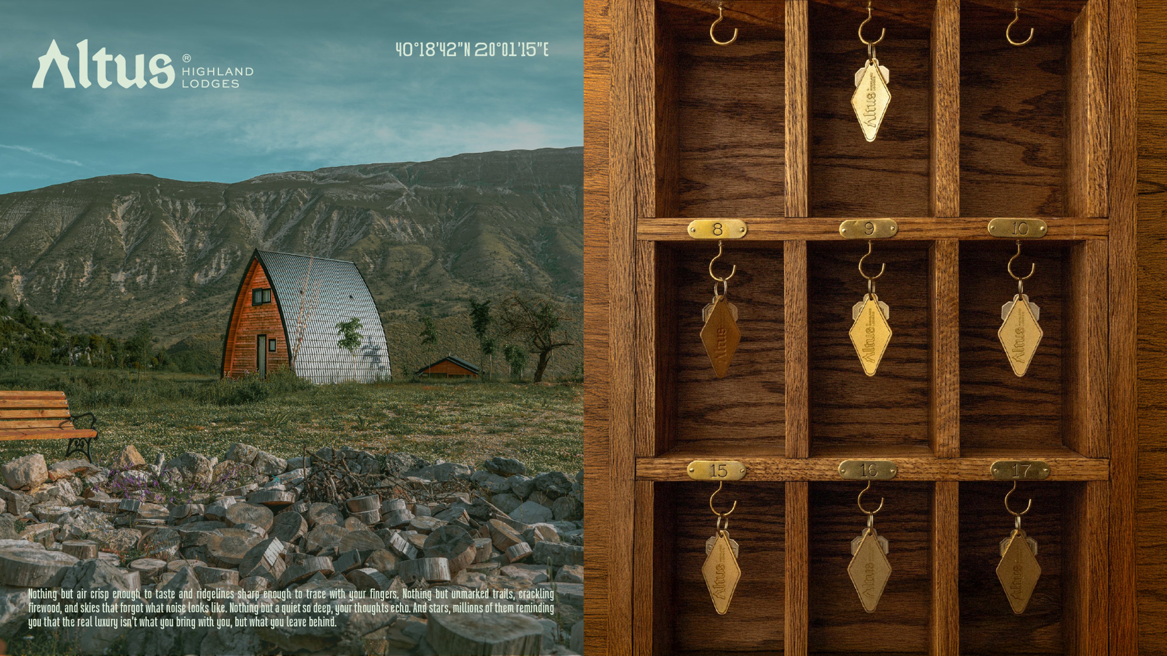 Altus® Lodges logo design — A Brand with Altitude | BoldCrest
