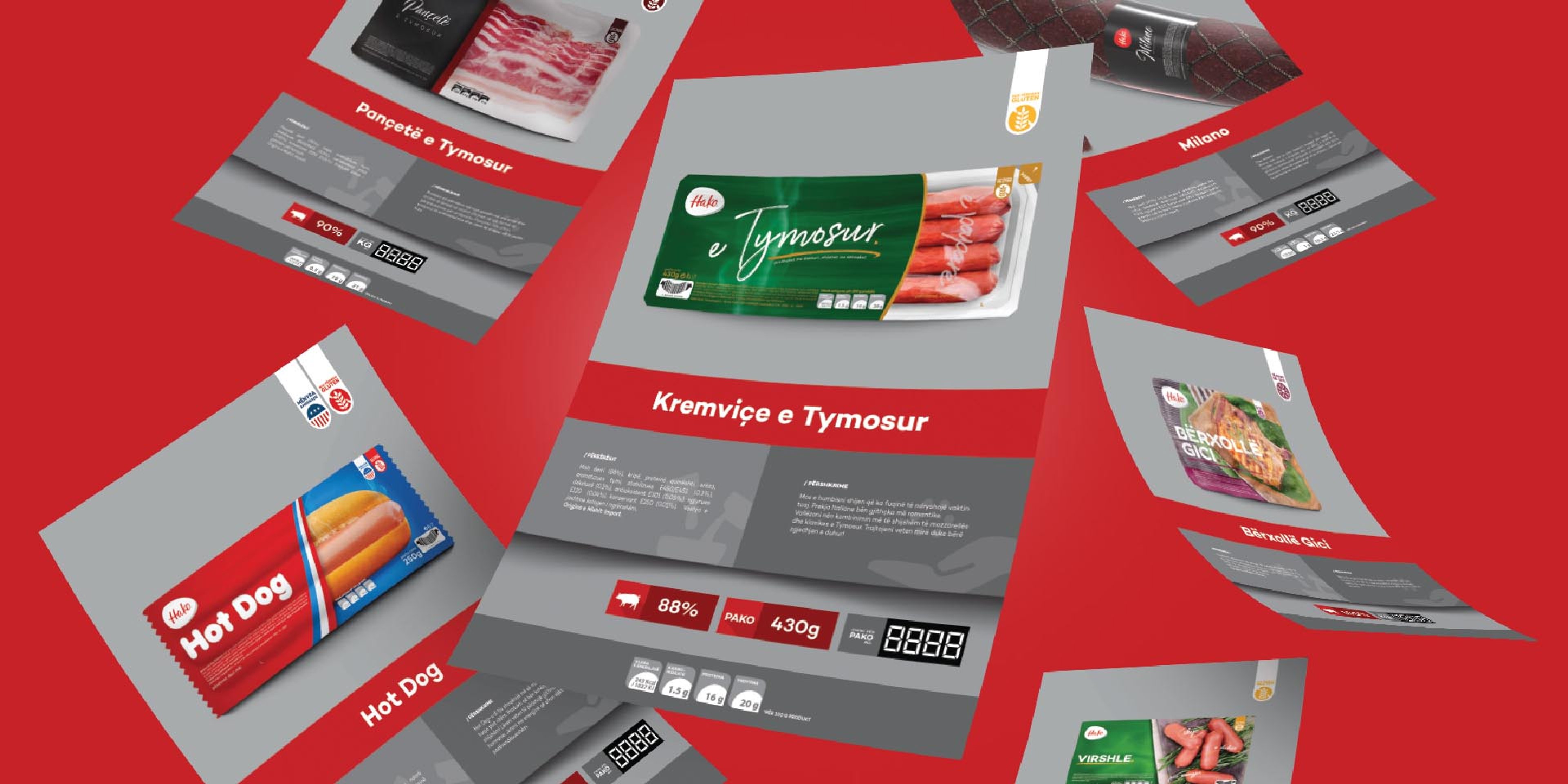 Hako label design — Simply Delicious! | BoldCrest
