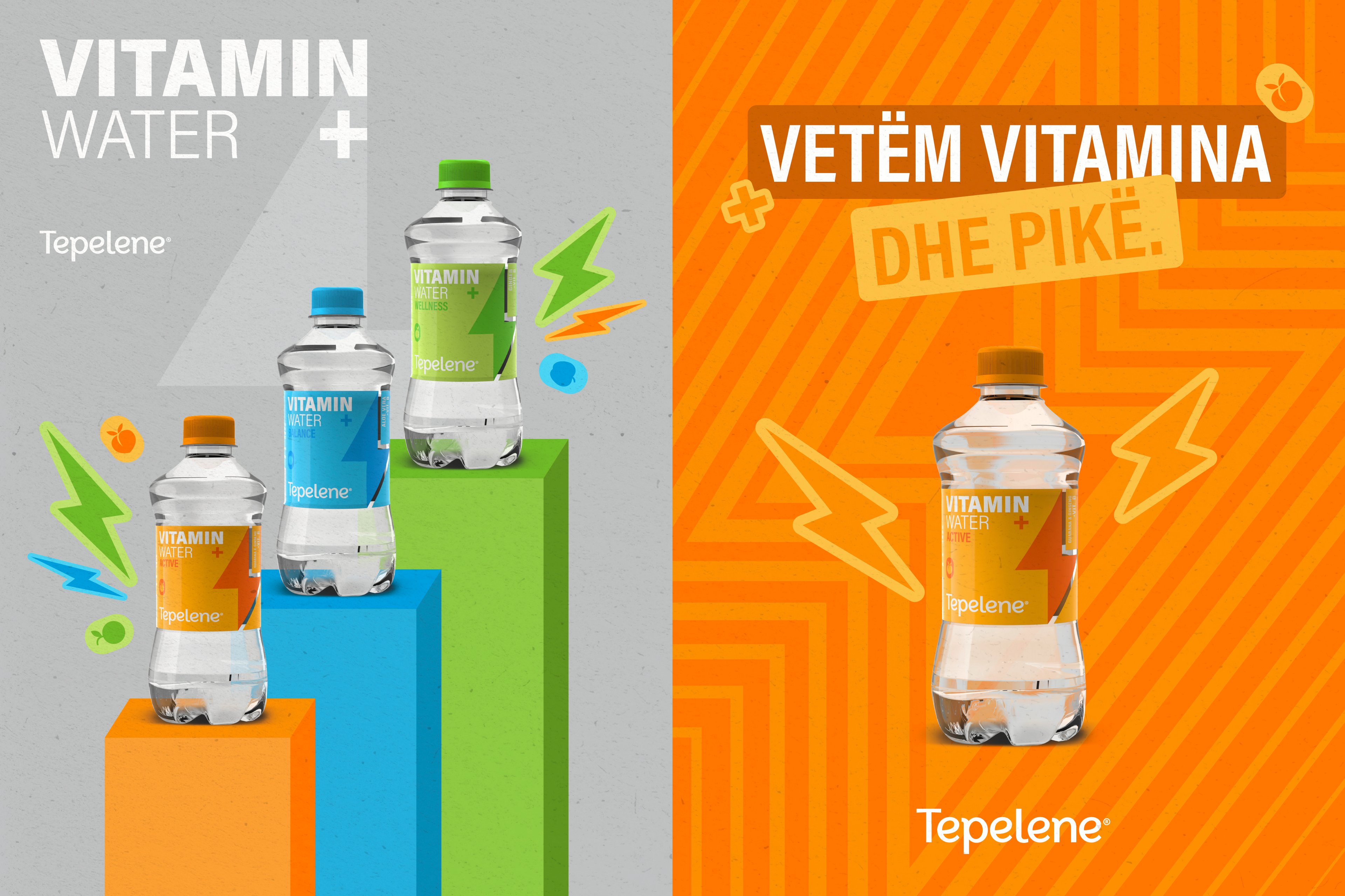 Tepelene® packaging detail — Just Vitamins, Full Stop | BoldCrest