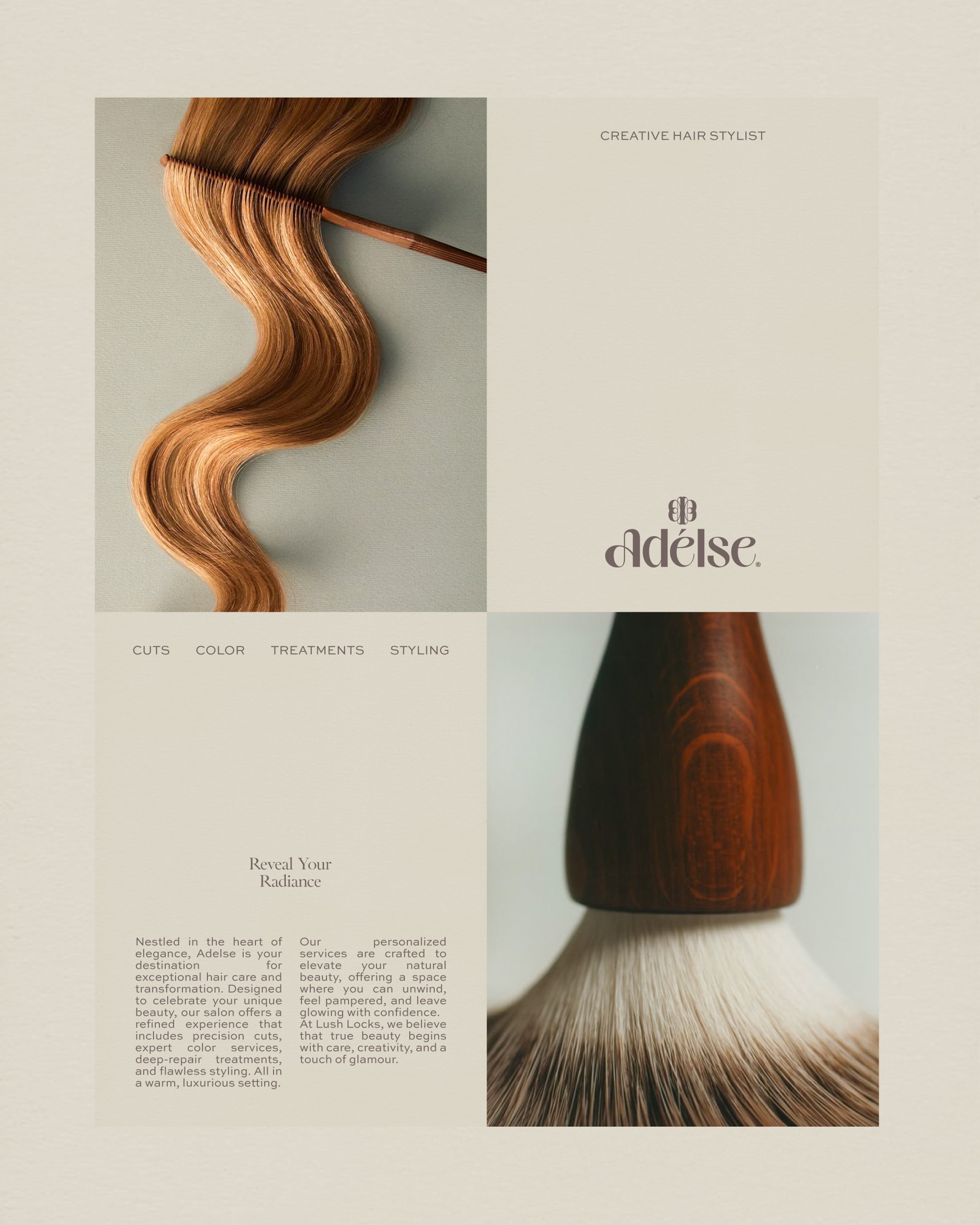 Adelse® visual identity — The Business of Beauty | BoldCrest
