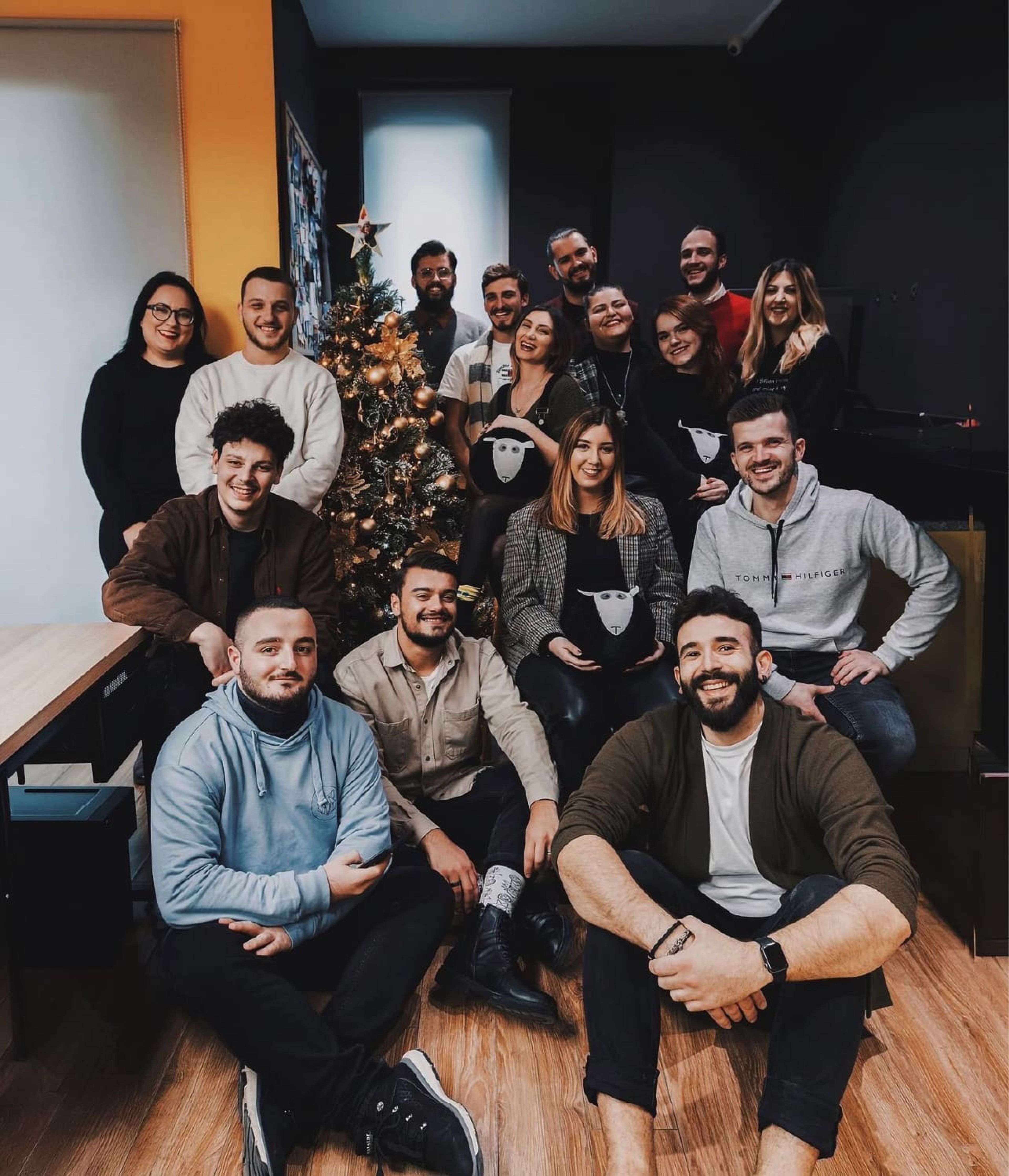 The BoldCrest crew — branding & design agency in Tirana