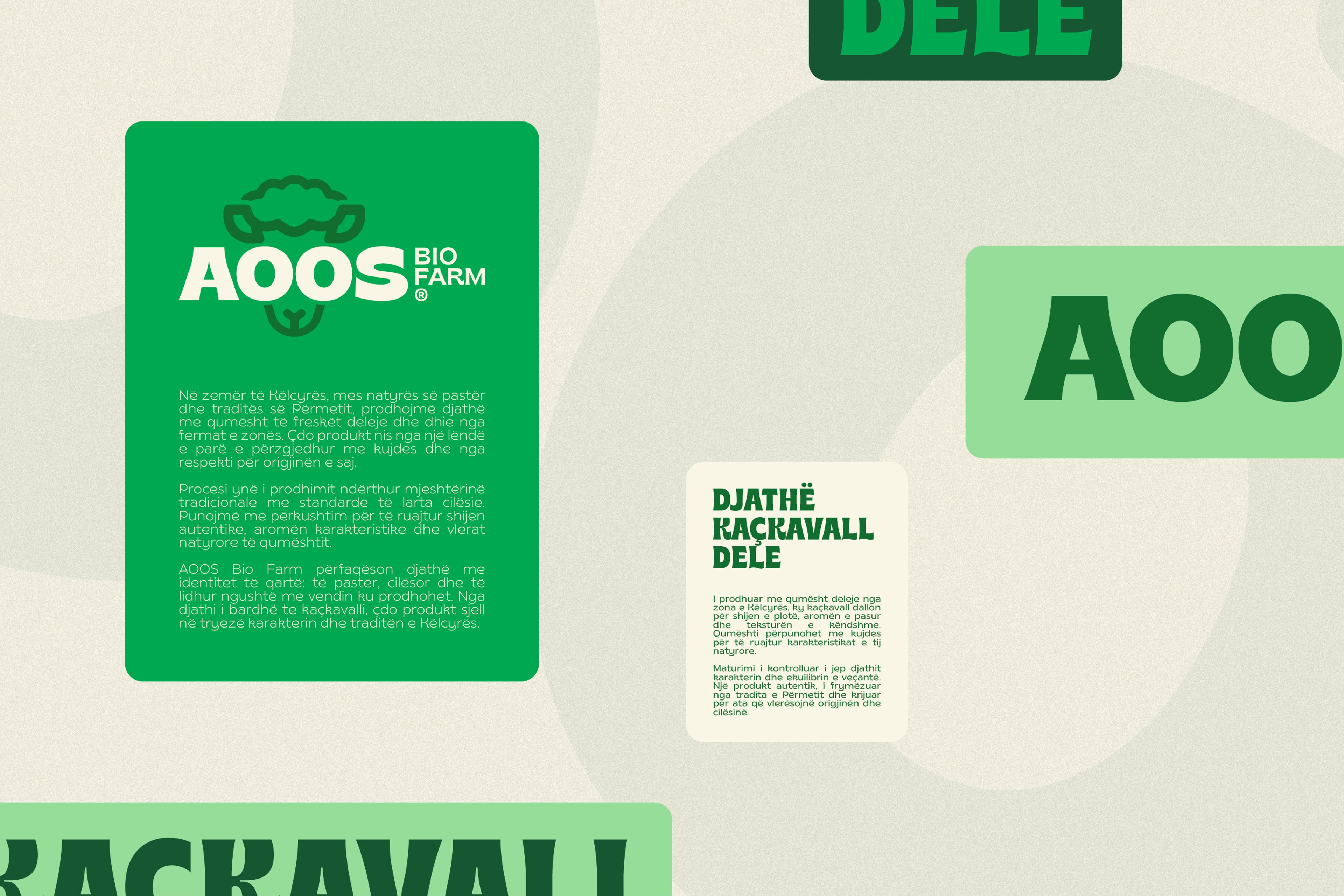 AOOS packaging design — Made to be HERD | BoldCrest