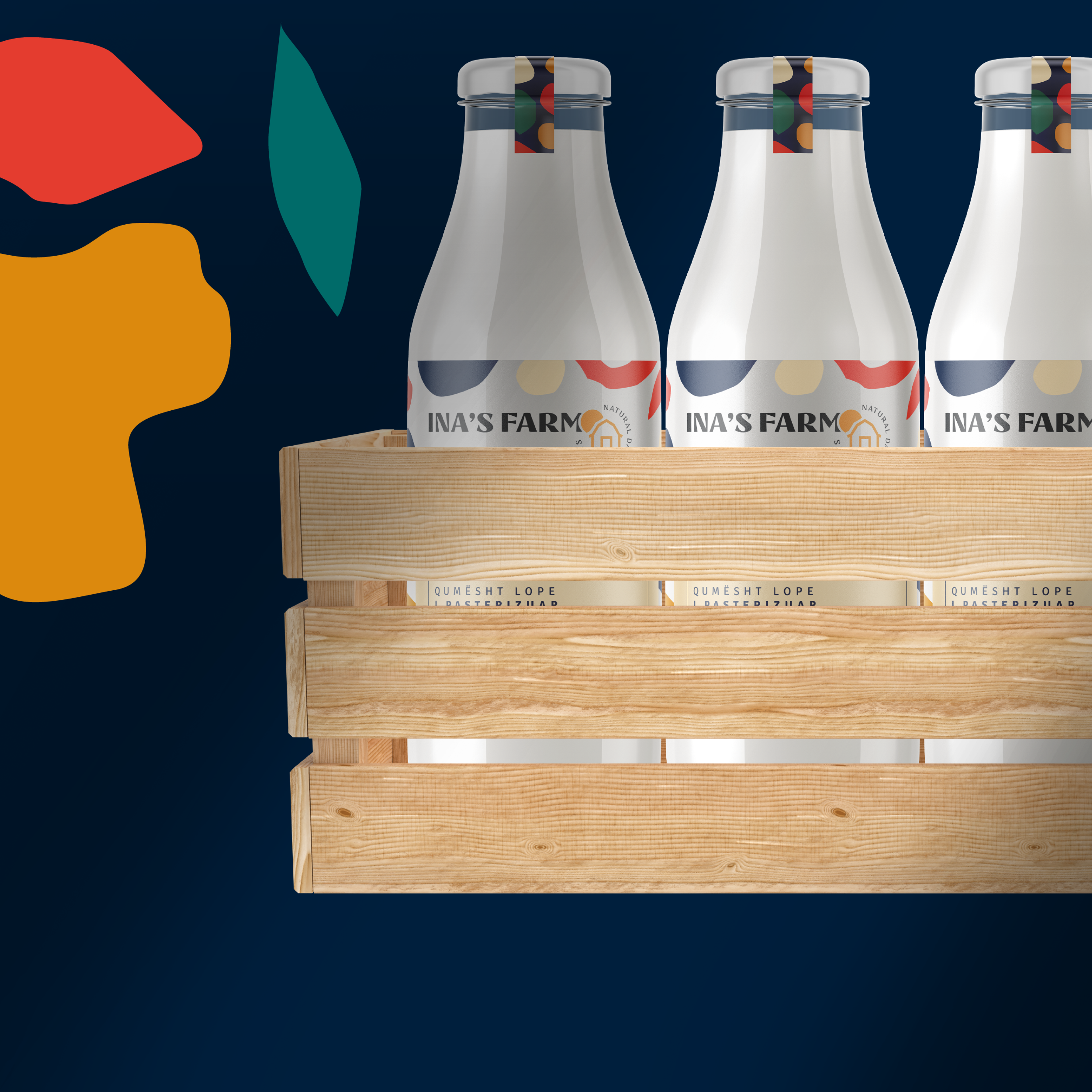 Ina's Farm visual identity — A Moo-d for Dairy | BoldCrest