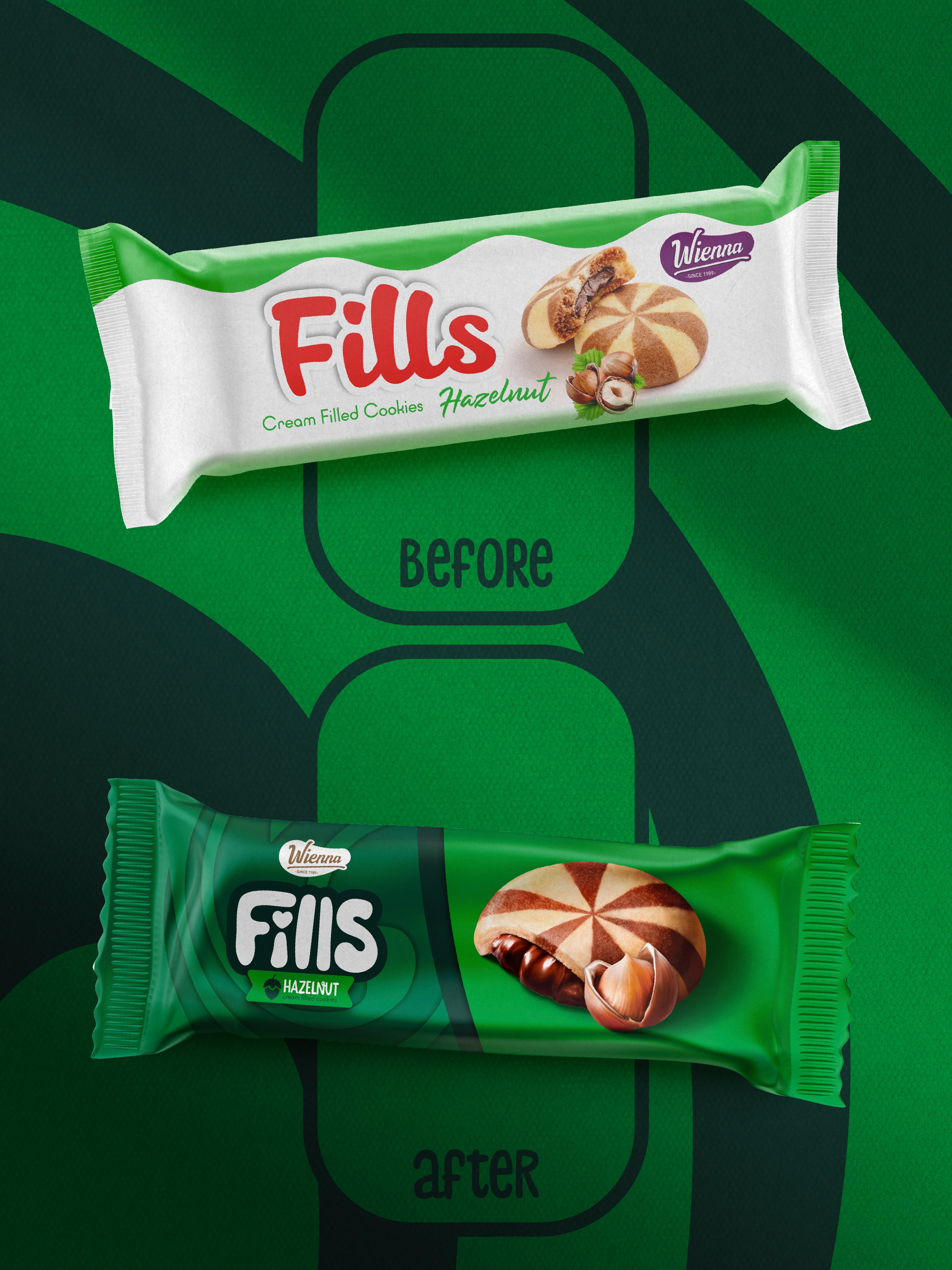 Fills® packaging design — Just Go With Fills | BoldCrest