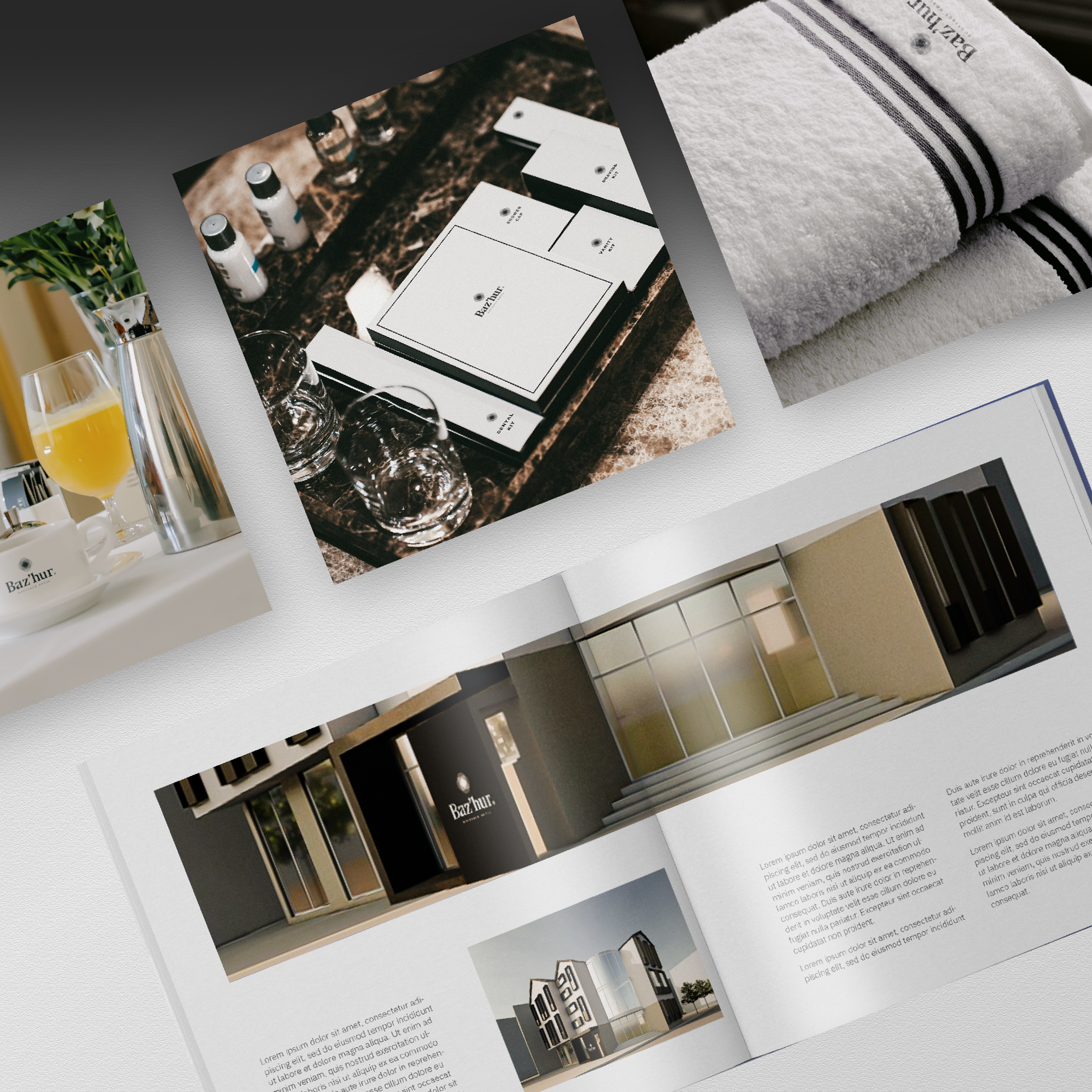 Bazhur brand guidelines — Charm in the Heights | BoldCrest