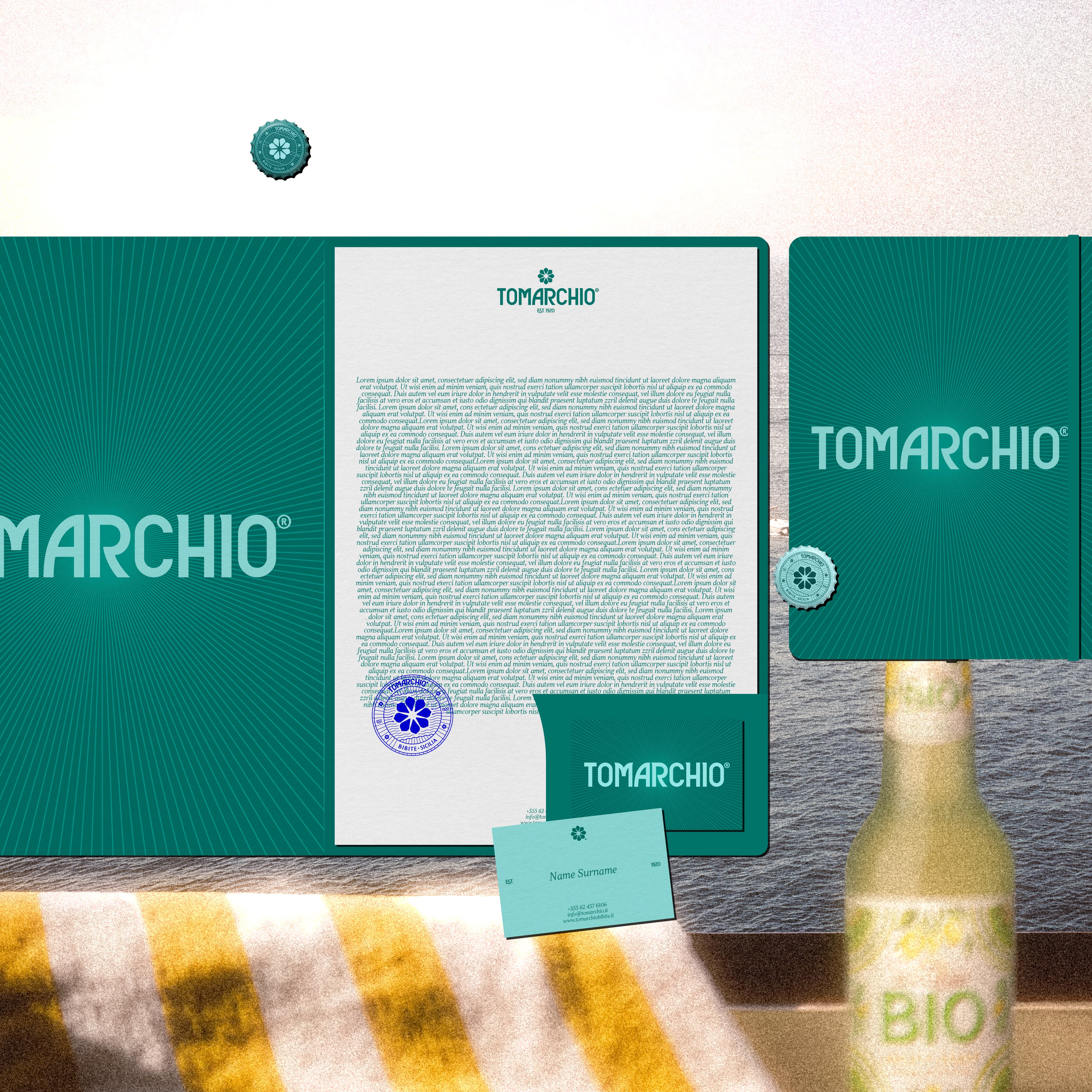 Tomarchio® label design — Cent’anni Heritage | BoldCrest