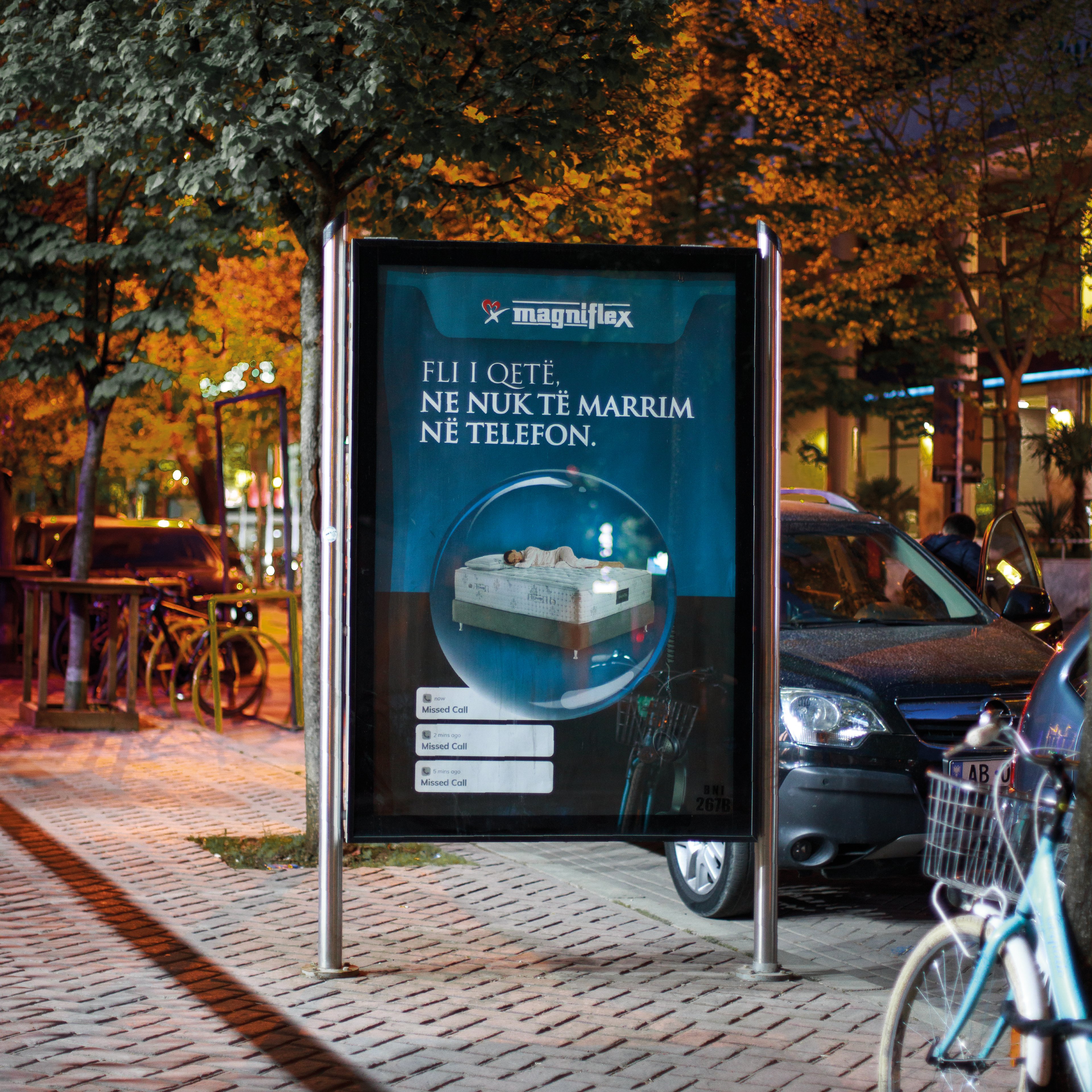Magniflex Albania advertising key visual — The Viral Campaign | BoldCrest