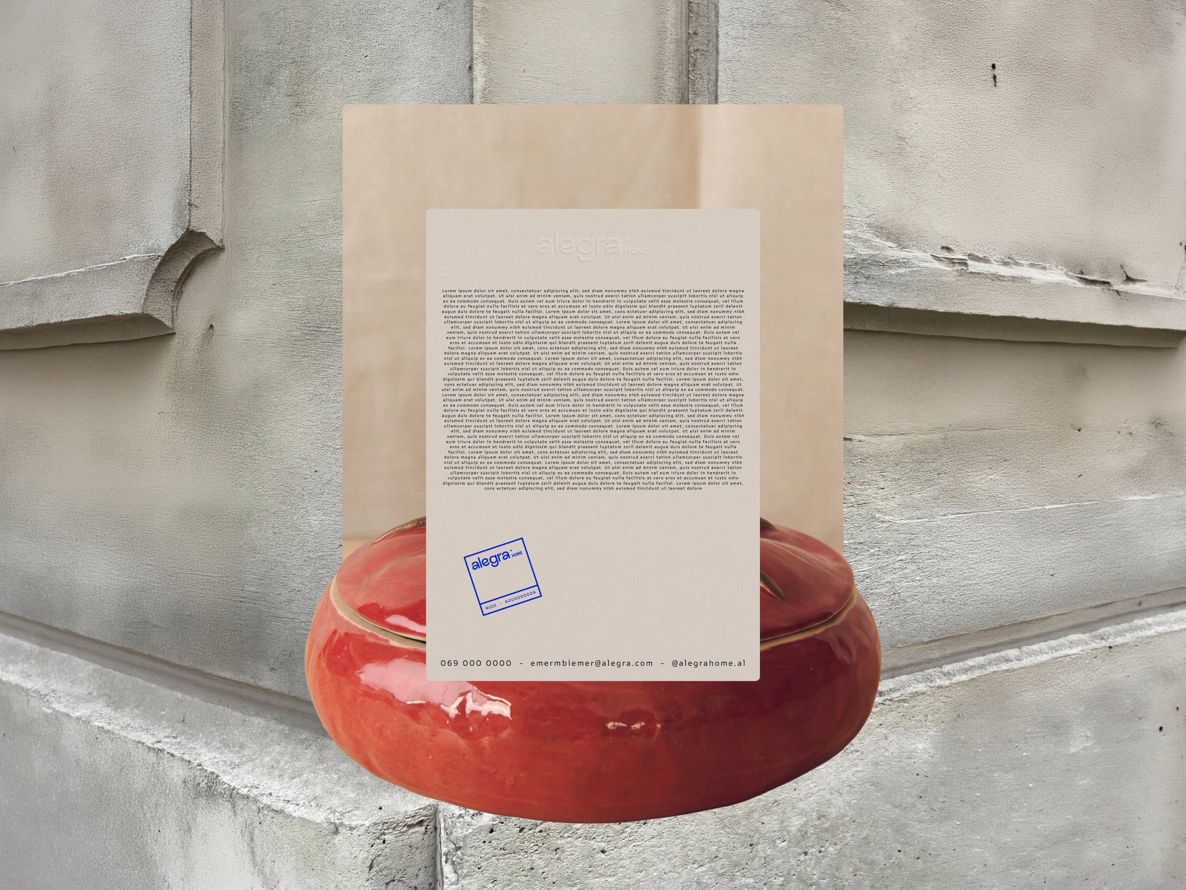 Alegra Home®, Alegra Home® | Refined Homeware, Branding · BoldCrest