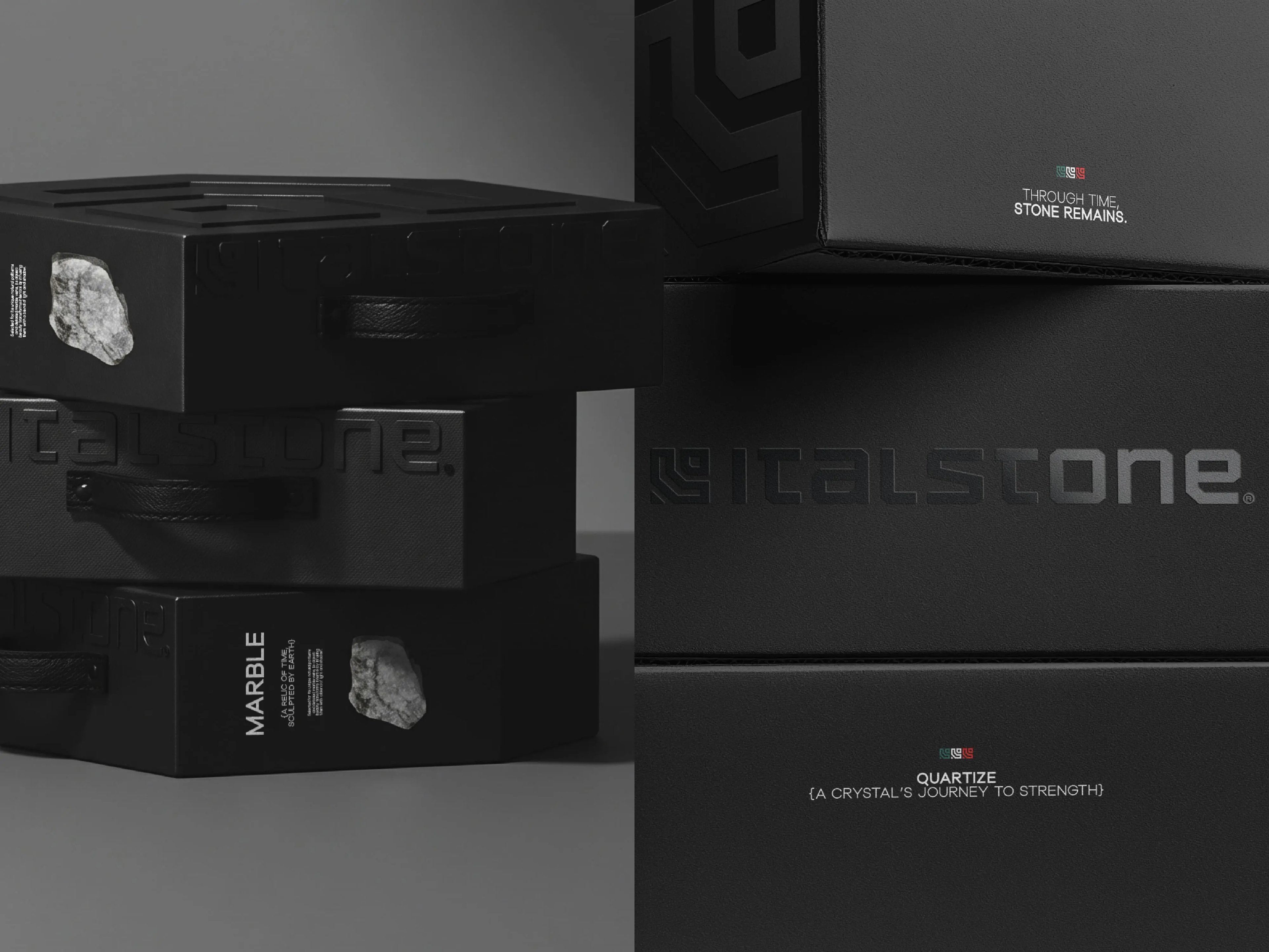 Italstone® rebranding — BoldCrest creative agency