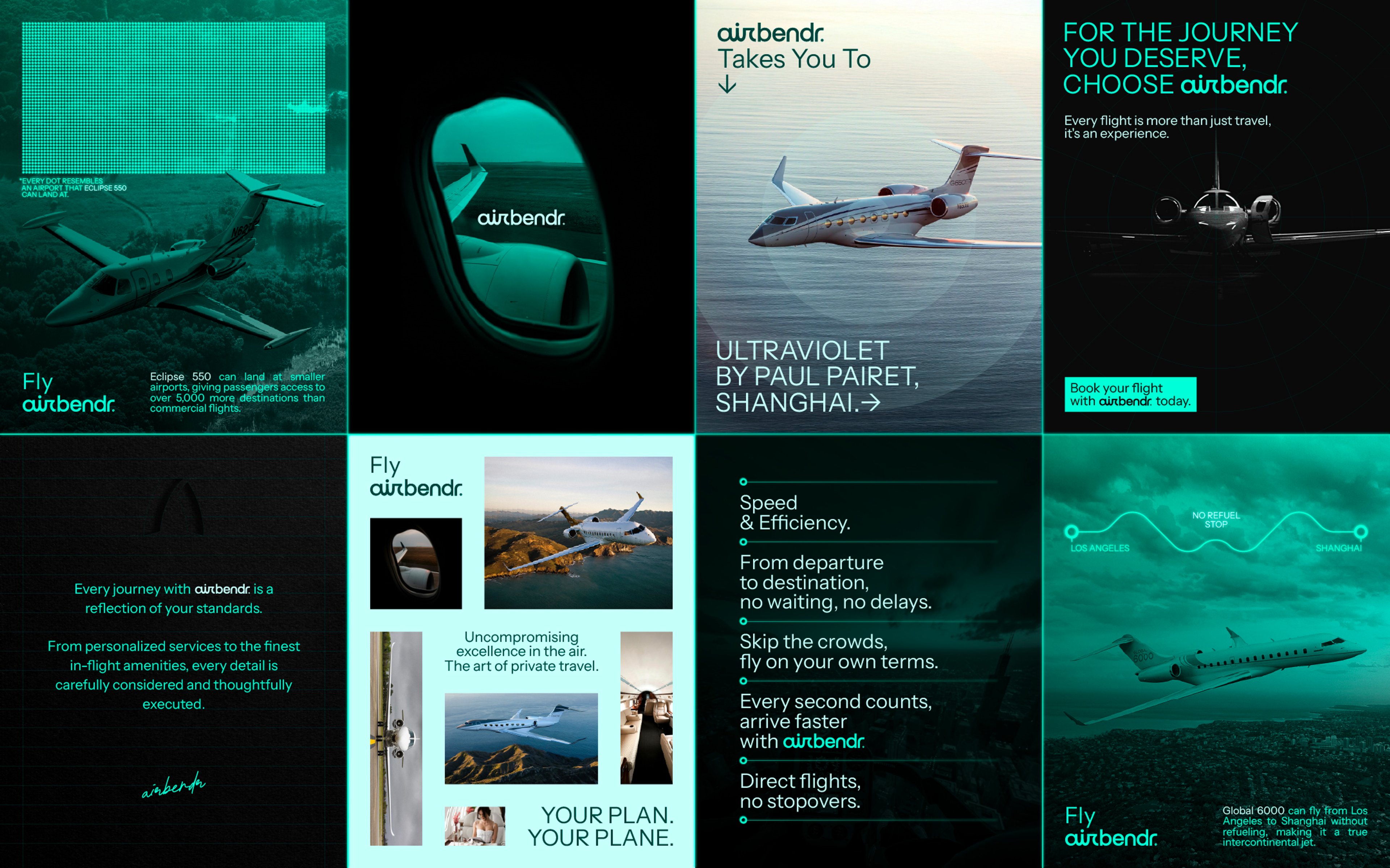 airbendr® logo design — Airflow Takes Shape | BoldCrest