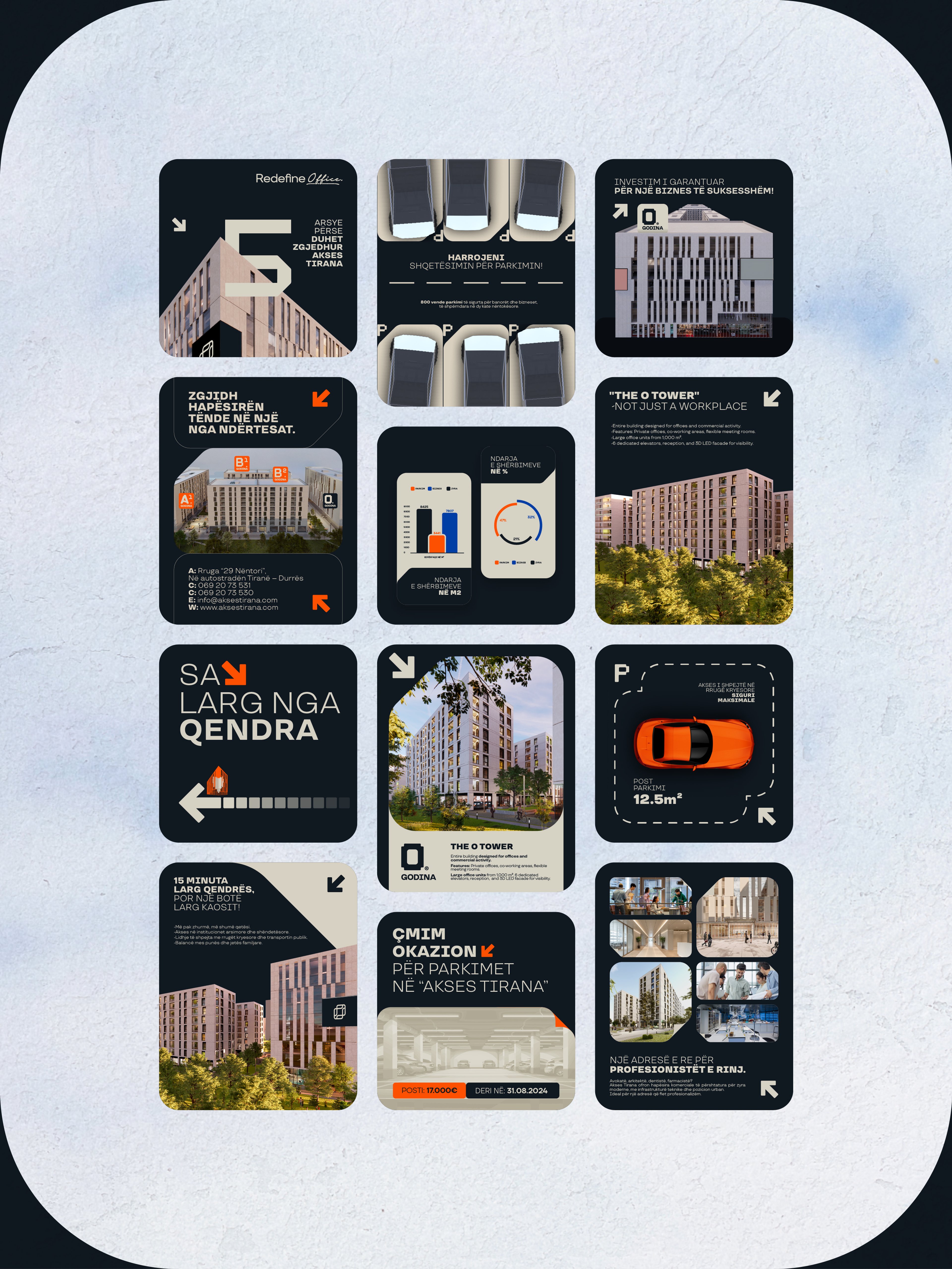 AksesTirana® visual identity — Urban Living Reframed | BoldCrest