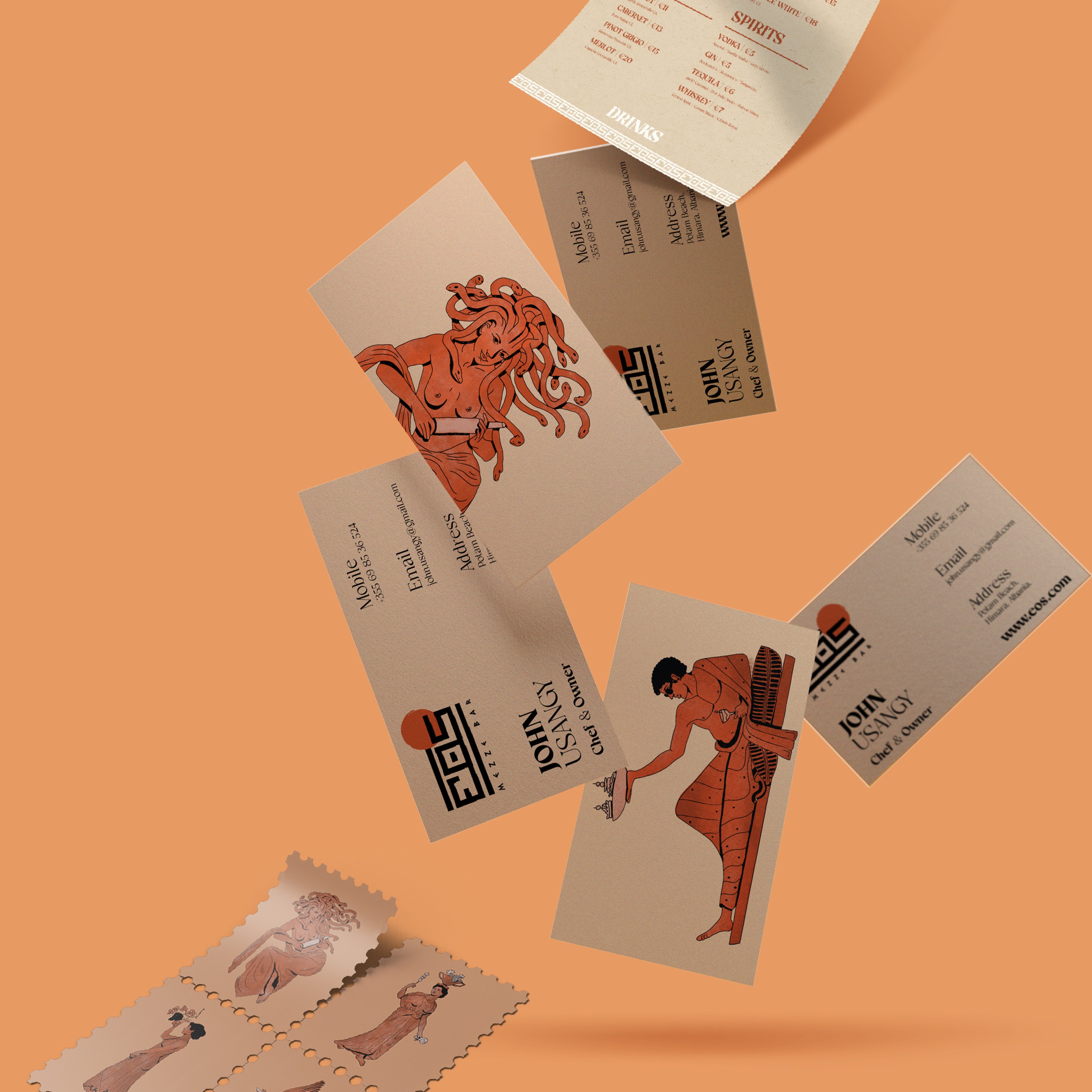 EOS Mezze Bar brand guidelines — The Art of Mezze | BoldCrest