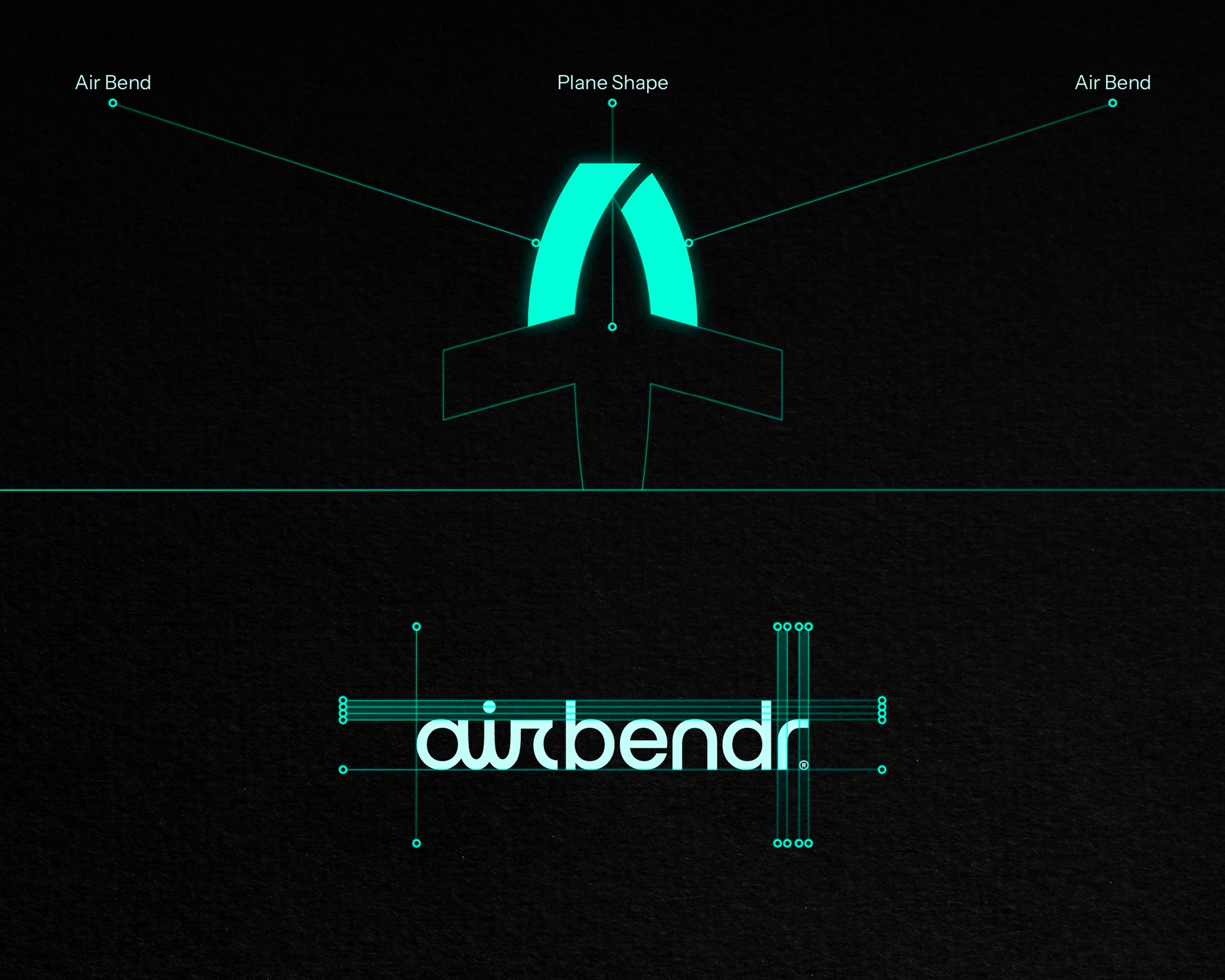 airbendr® brand identity — Airflow Takes Shape | BoldCrest