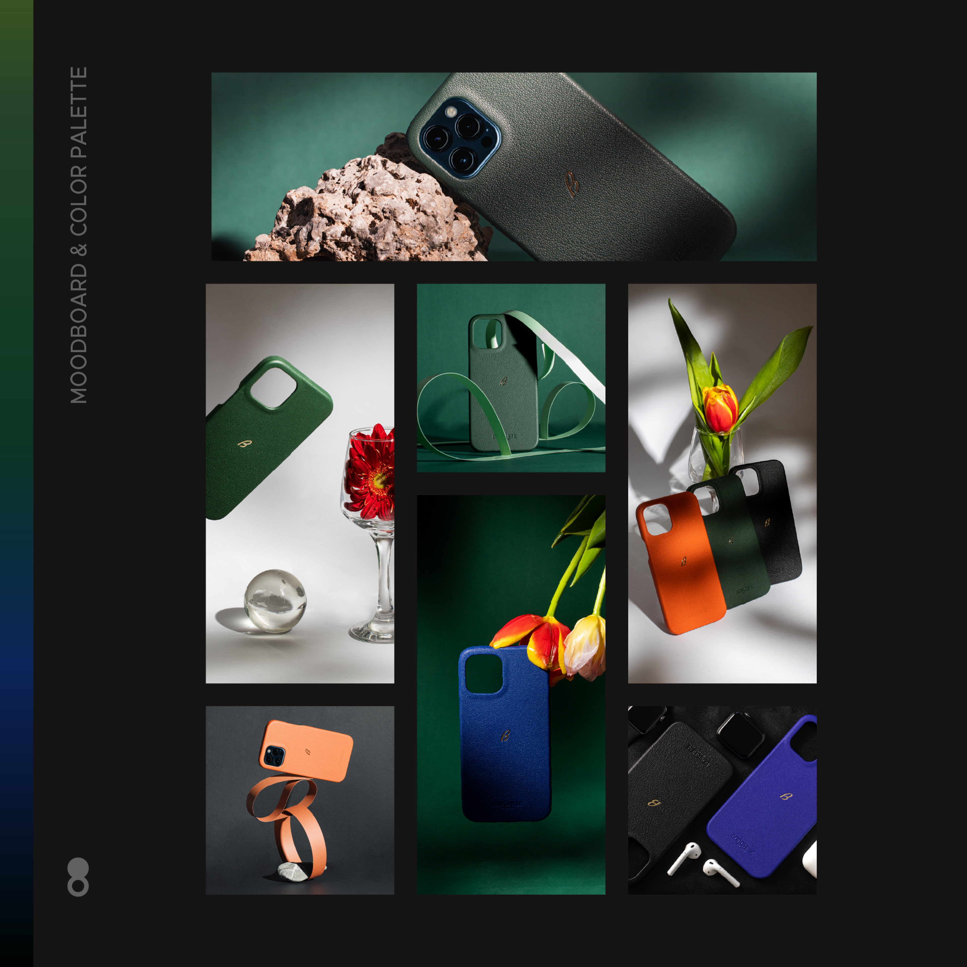 Borghese Milano brand photography — Leather Light and Form | BoldCrest