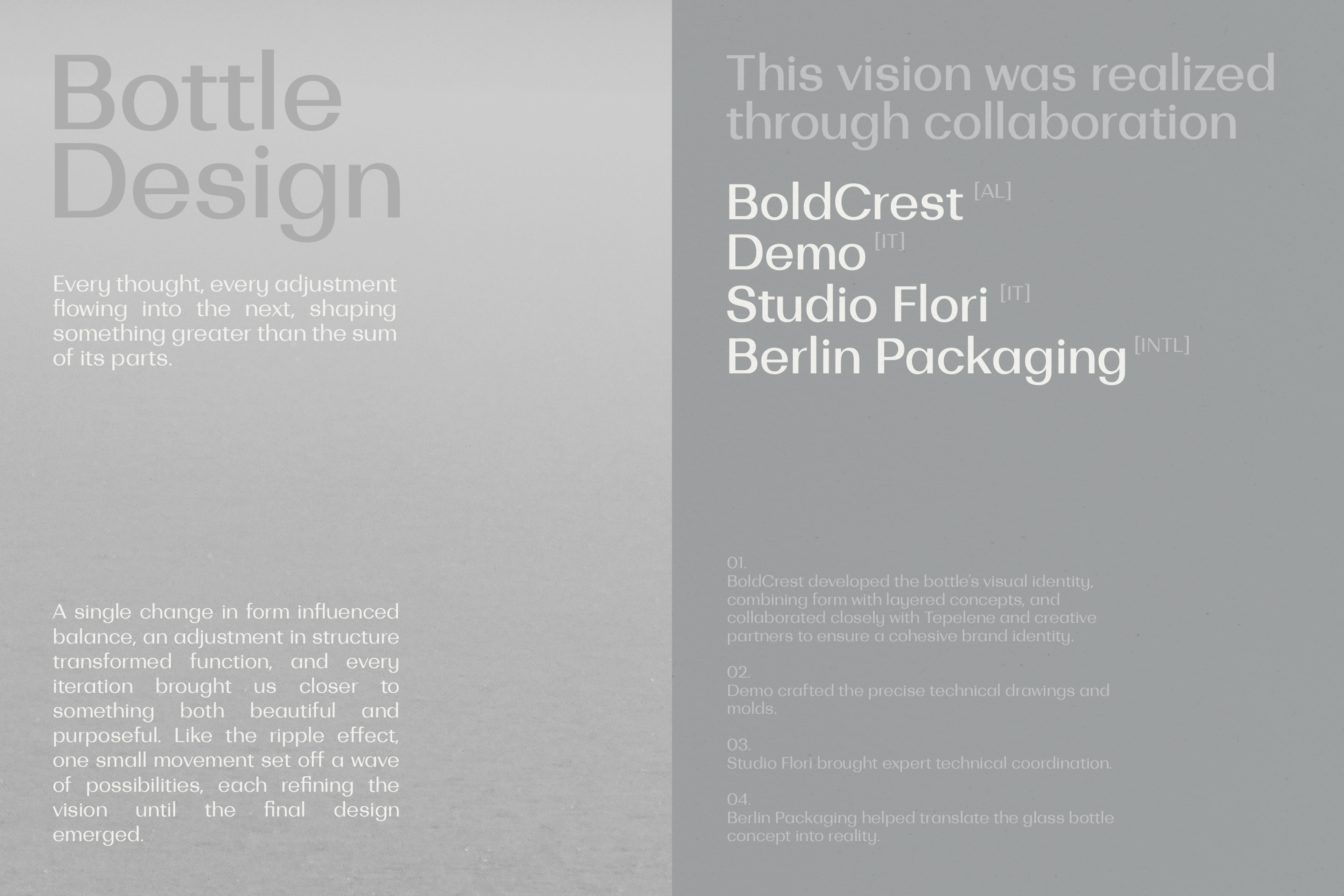 Tepelene®, Tepelene® | A Drop Is All It Takes, Branding · BoldCrest