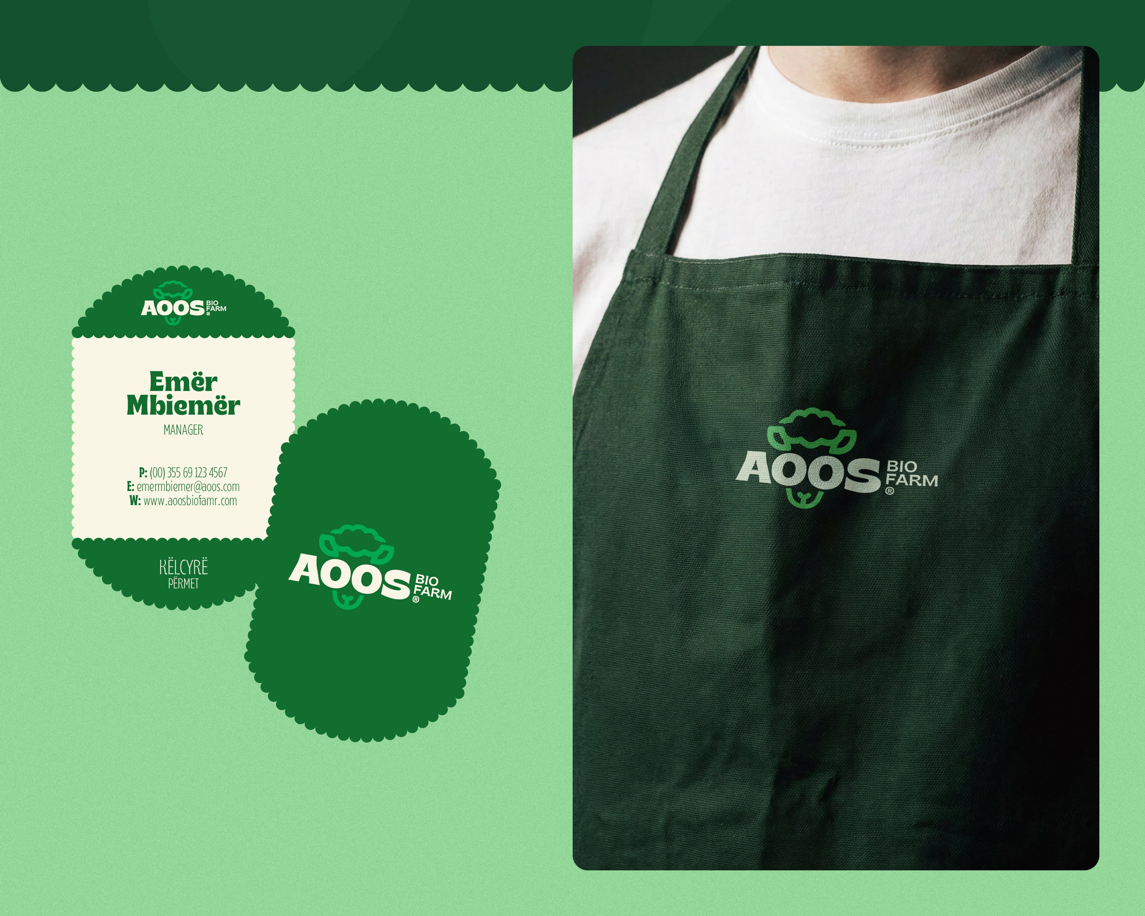 AOOS brand identity — Made to be HERD | BoldCrest