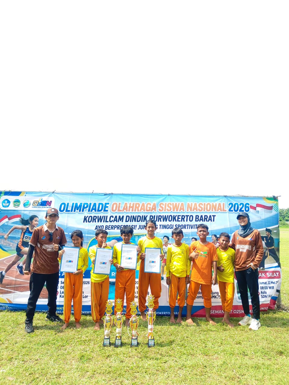 Semangat Membara di Arena O2SN! SD Negeri 2 Karanglewas Lor Ukir Prestasi Gemilang pada O2SN Kecamatan Purwokerto Barat 2026