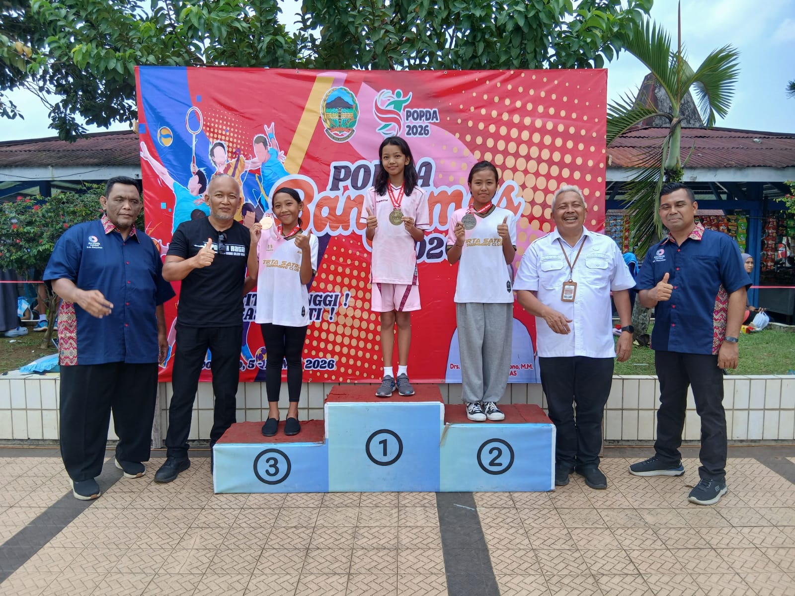 Borong Tiga Emas Sekaligus, Shahia Harumkan Nama SDN 1 Bantarsoka di POPDA 2026