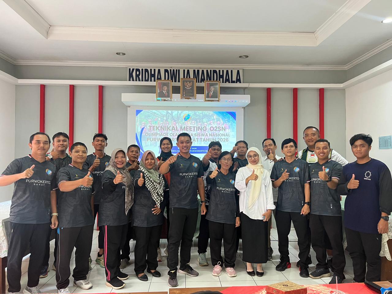 Persiapan Matang Jelang O2SN 2026: Korwil Purwokerto Barat Gelar Technical Meeting