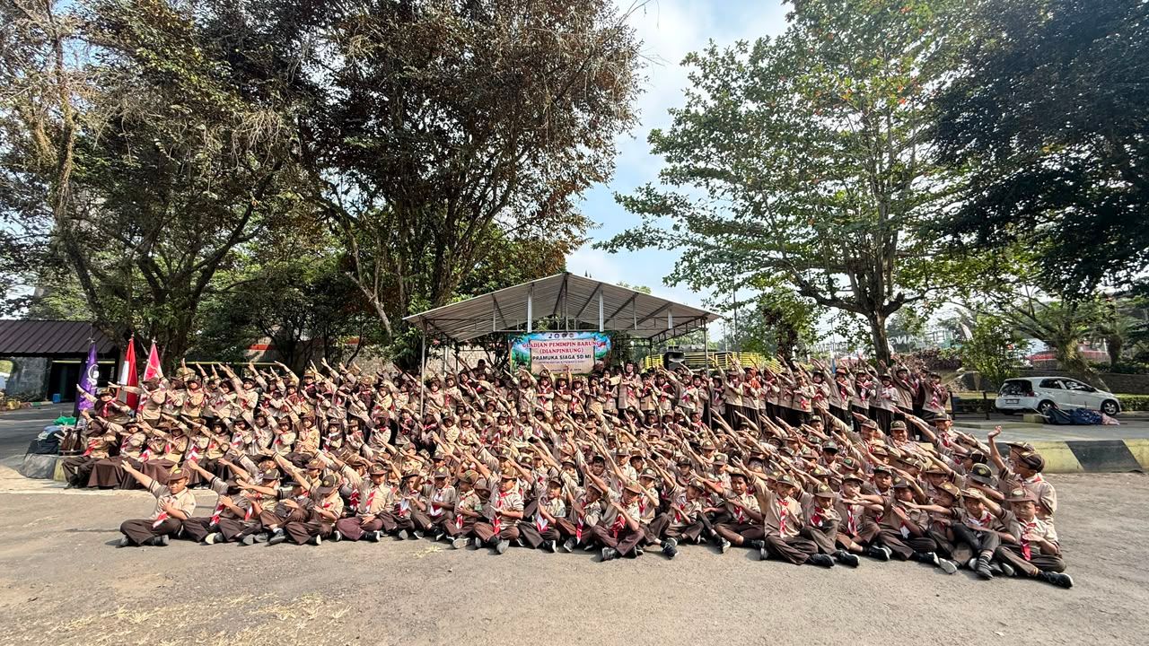 Membentuk Pemimpin Masa Depan, Dianpintung dan Dianpinru Kwarran Purwokerto Barat Berlangsung Ceria di Monumen Jenderal Soedirman