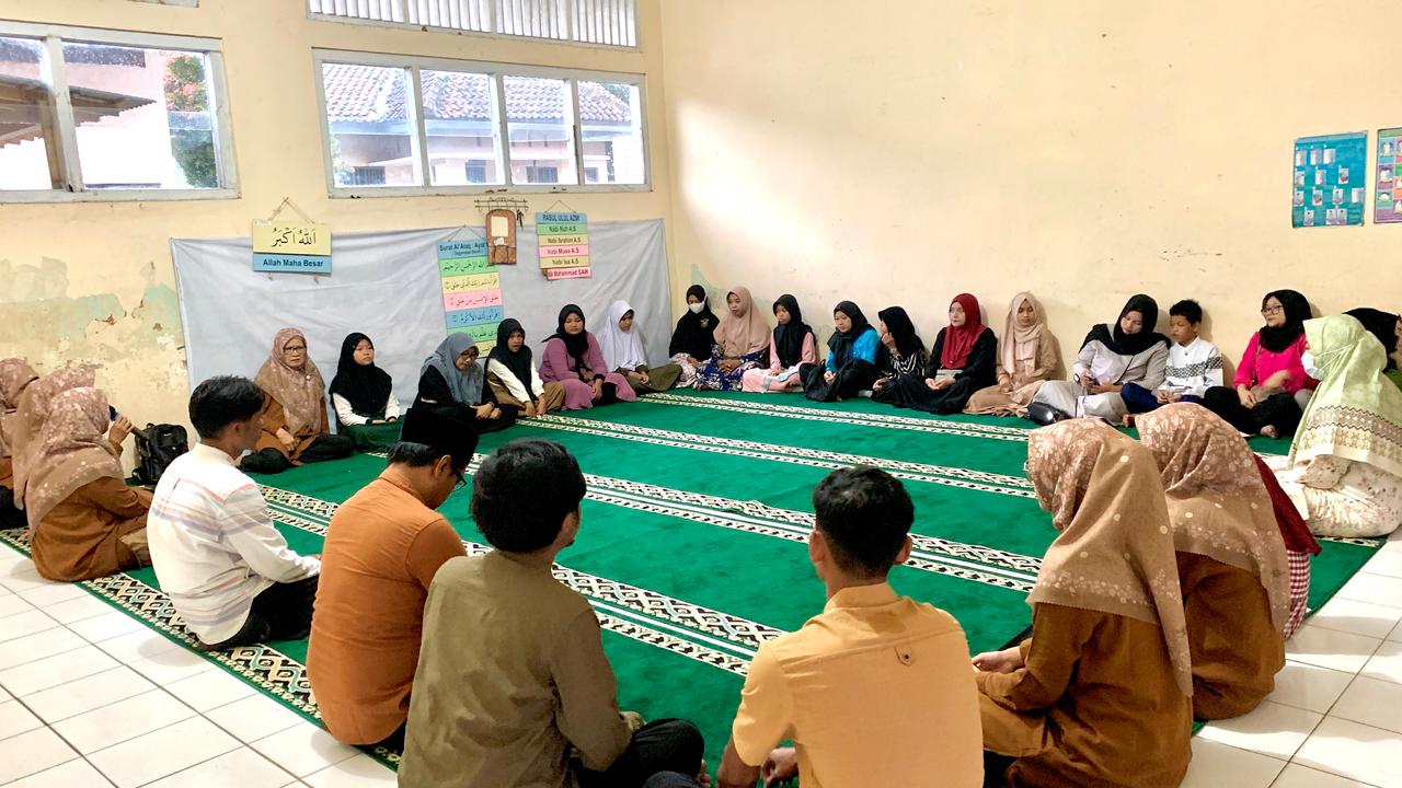 Doa Bersama di SD N 1 Rejasari, Siapkan Mental dan Spiritual Hadapi TKA dan US