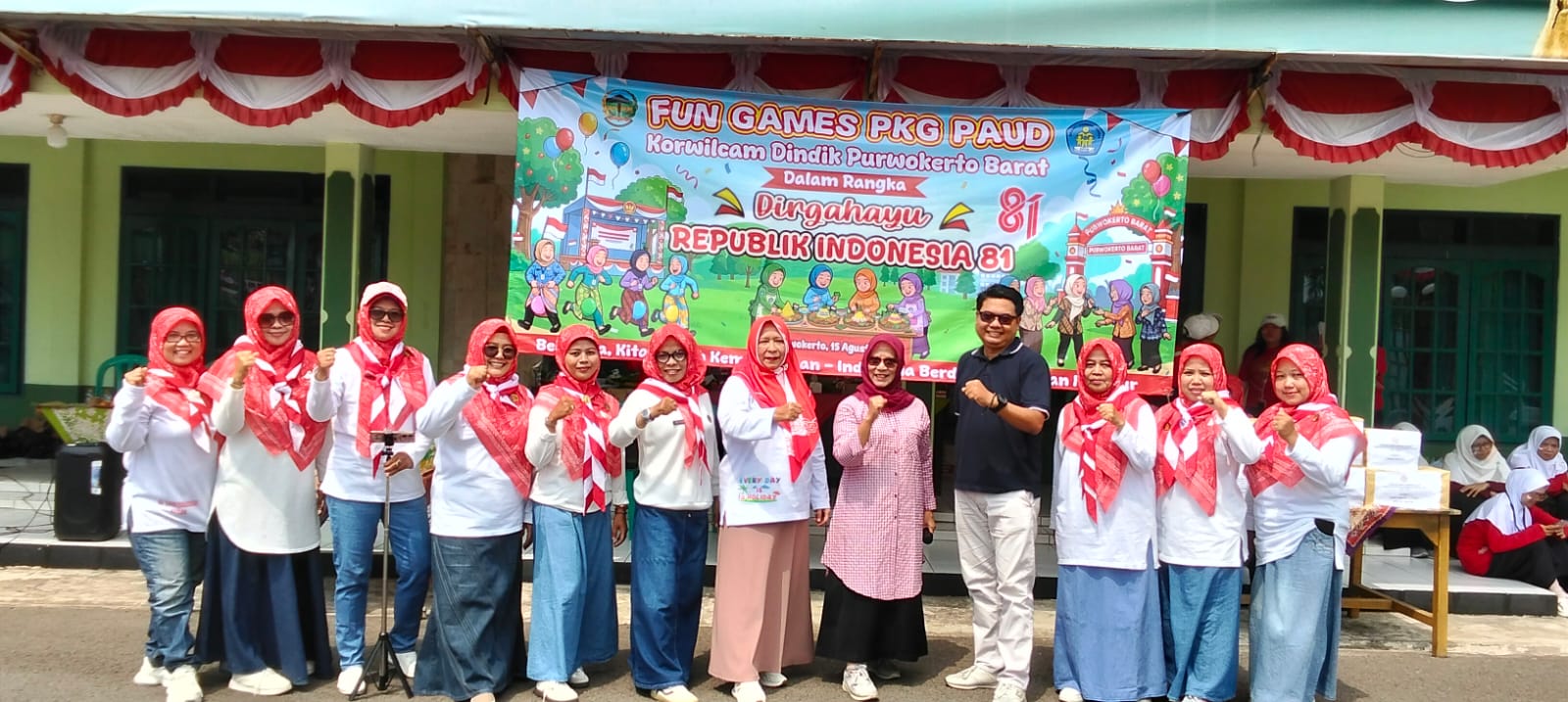 Fun Games PKG PAUD Purwokerto Barat: Semarak Kebersamaan dan Keceriaan