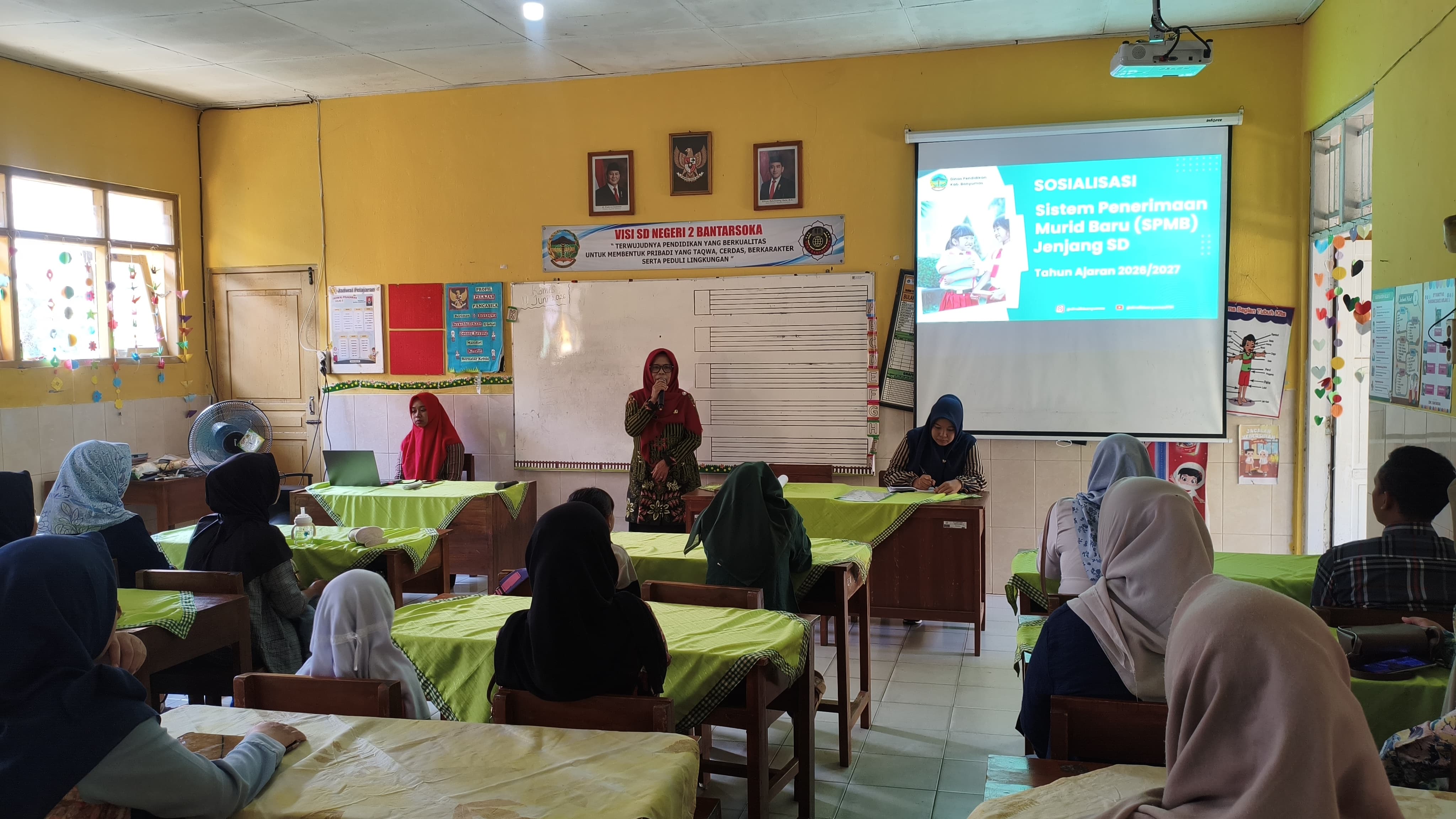 SDN 2 Bantarsoka Gelar Sosialisasi SPMB Tahun Ajaran 2026/2027 Bersama Calon Wali Murid