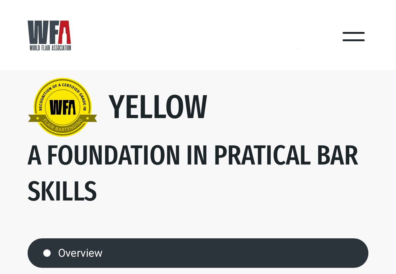 Why the WFA Grading System Is the Gold Standard for Professional Bartender Development
