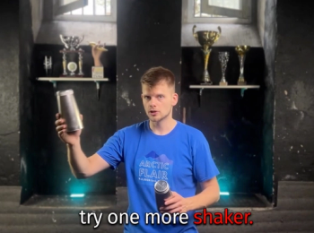 Pro Level 3 Shakers 1 Bottle Exhibition Flair Sequence
