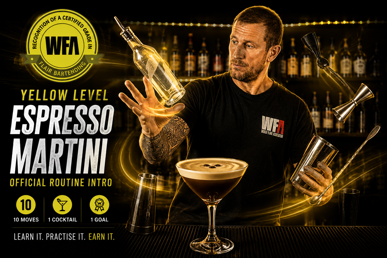 WFA Yellow Level Grading - Espresso Martini