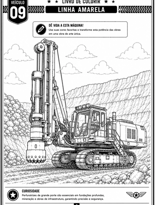 Amostra 2 do livro Livro de Colorir: Linha Amarela