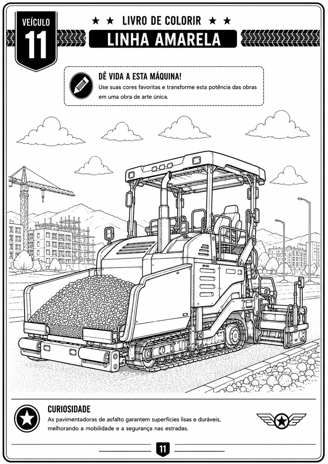 Amostra 3 do livro Livro de Colorir: Linha Amarela