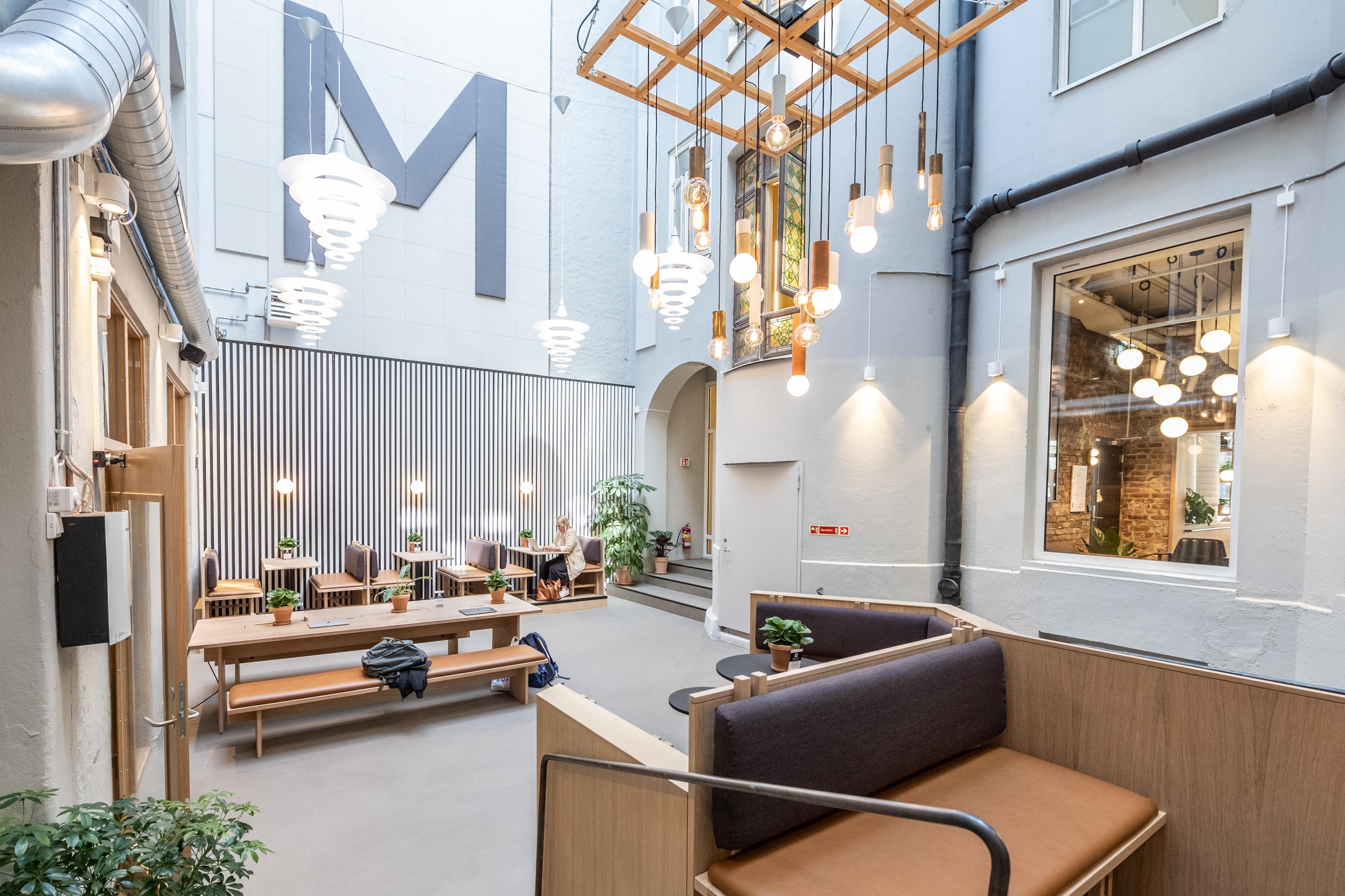 Jobbe fra Mesh Youngstorget