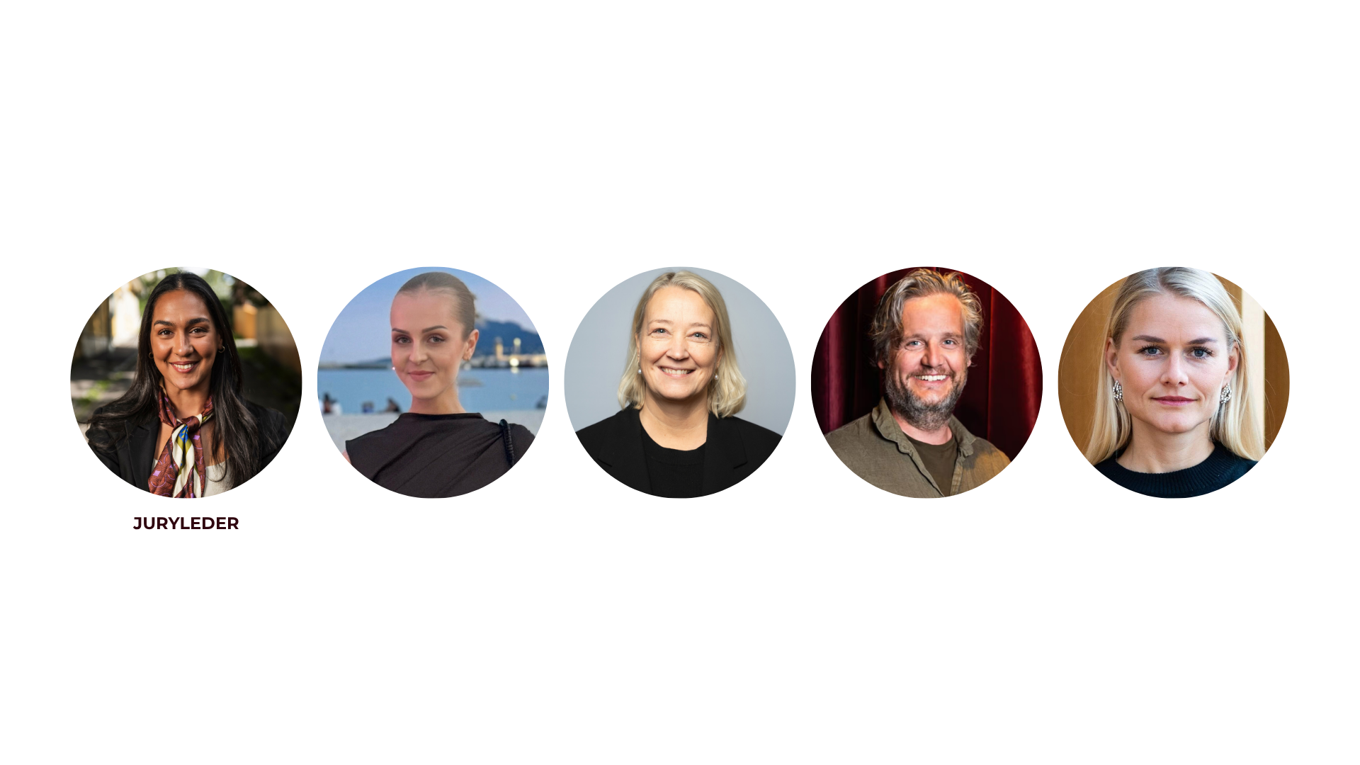 Bahare Viken, Ellen Høiby, Linda Ege, Tore Nesheim og Yrja Oftedal