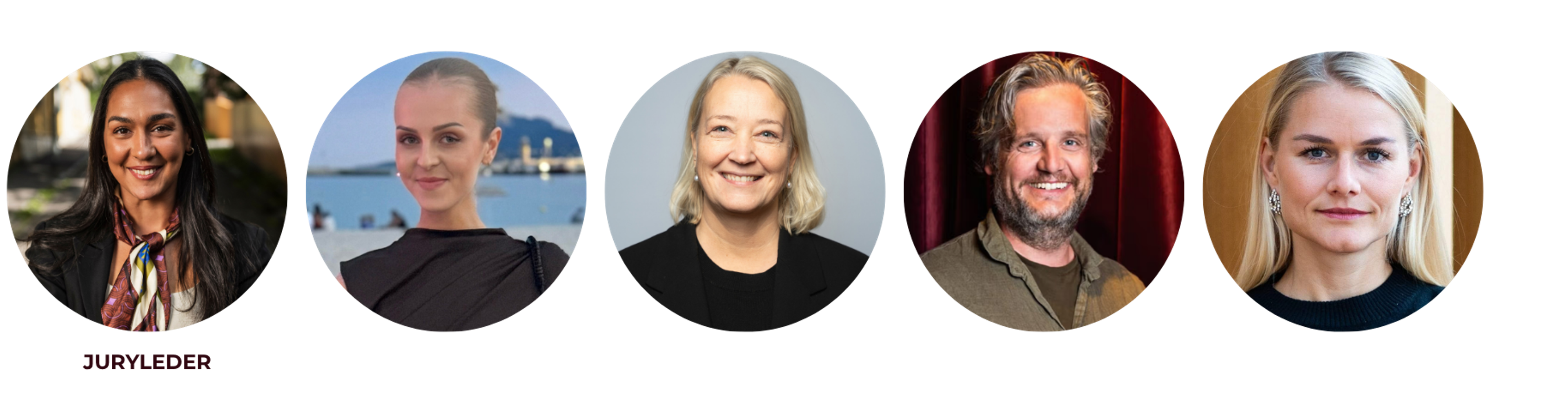 Bahare Viken, Ellen Høiby, Linda Ege, Tore Nesheim og Yrja Oftedal