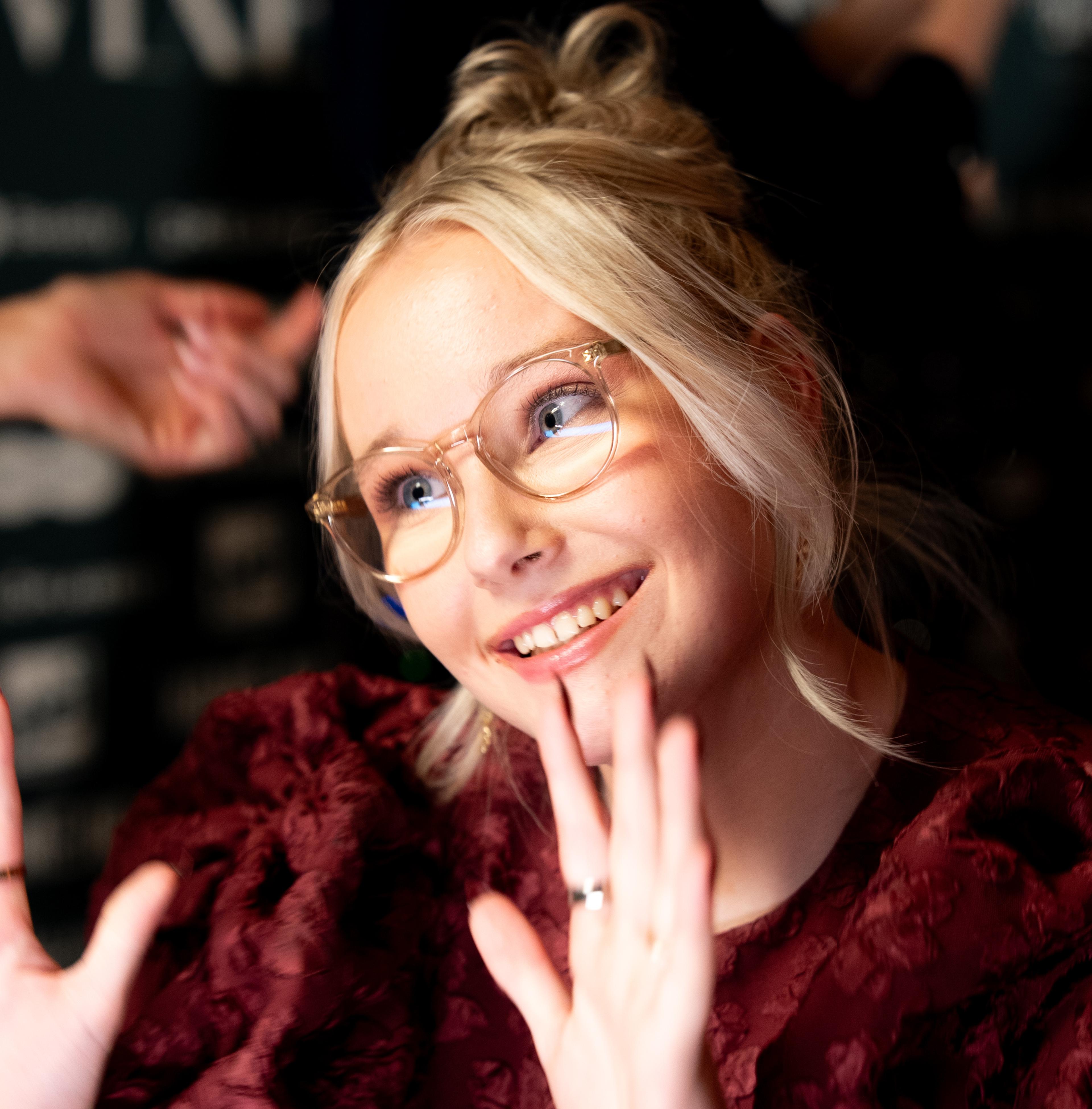 Pia Hasund Verberg under VIXEN Awards 2025.