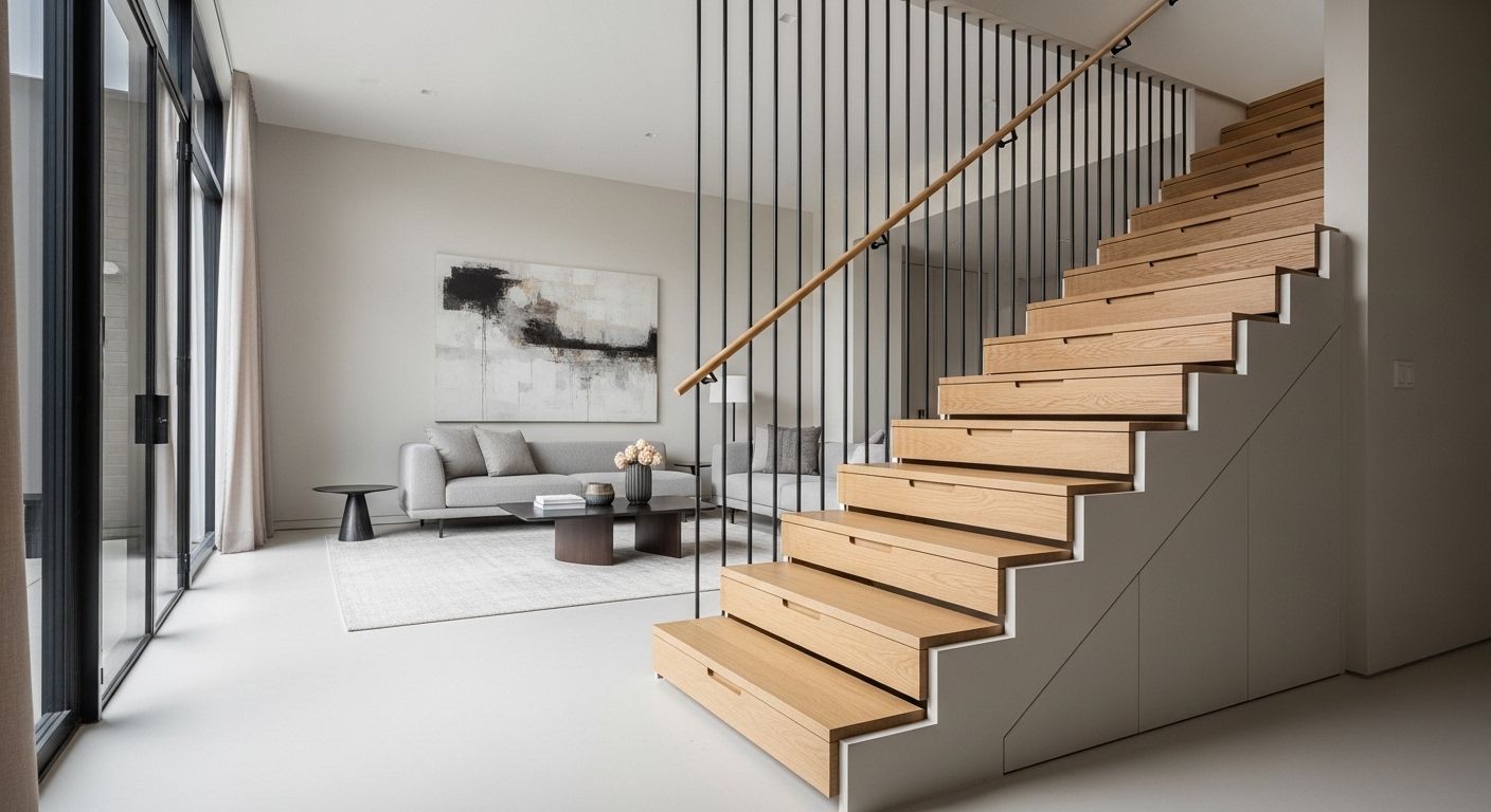 9 Under-Stair Storage Ideas That Double Your Tiny Home Space