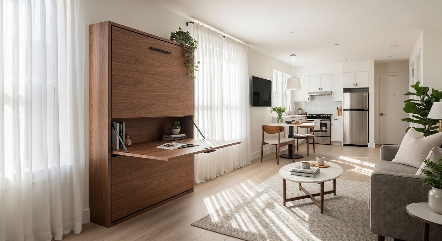 7 Foldable Furniture Hacks That Double Your Small Space