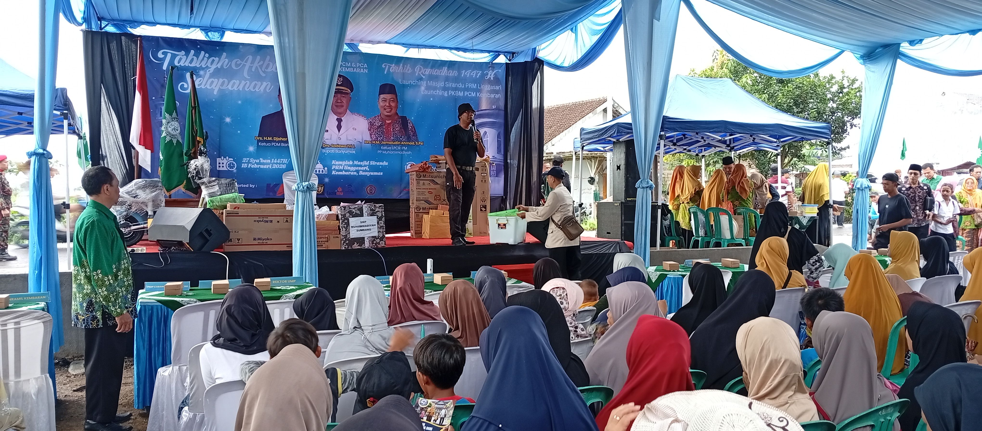 Tabligh Akbar Selapanan dan Tarhib Ramadhan 1447 H Semarakkan Launching Masjid Sirandu